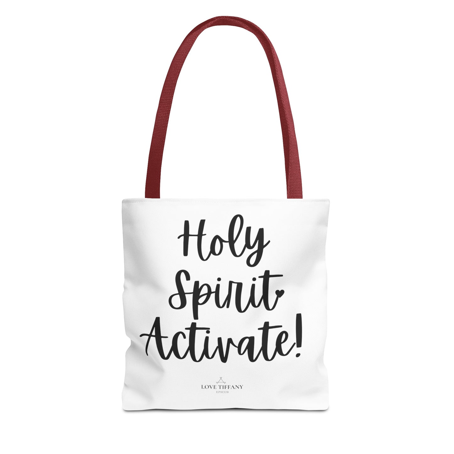 "Holy Spirit Activate" Tote Bag | Jesus Collection by Love Tiffany