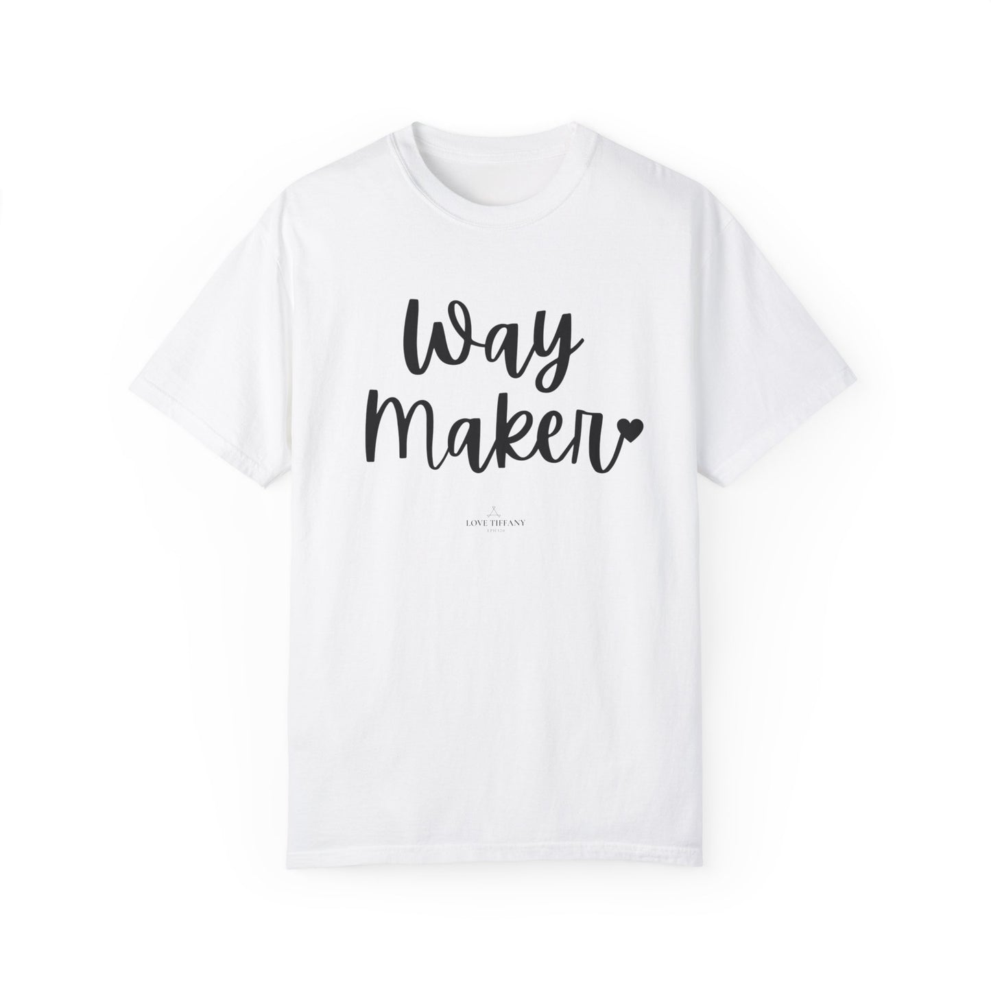"Way Maker" Ladies Comfort Colors T-Shirt | Jesus Collection by Love Tiffany
