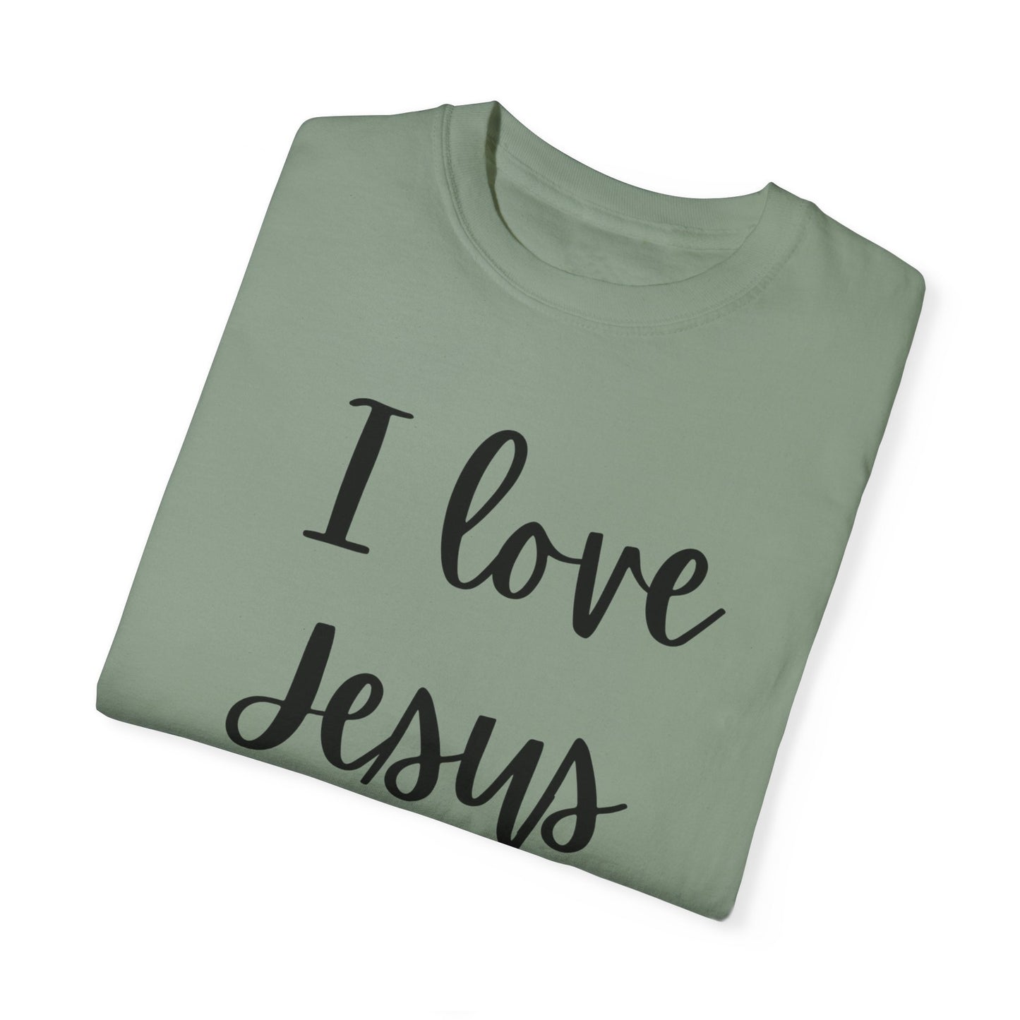 "I Love Jesus & Naps" Ladies Comfort Colors T-Shirt | Jesus Collection by Love Tiffany