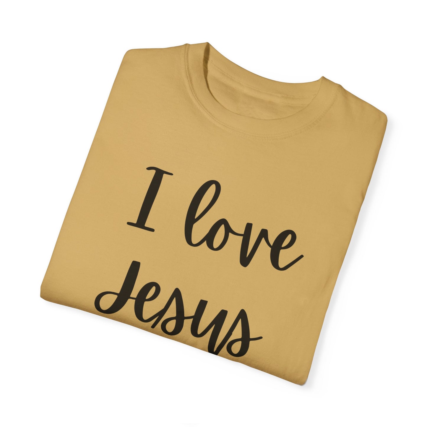 "I Love Jesus & Naps" Ladies Comfort Colors T-Shirt | Jesus Collection by Love Tiffany