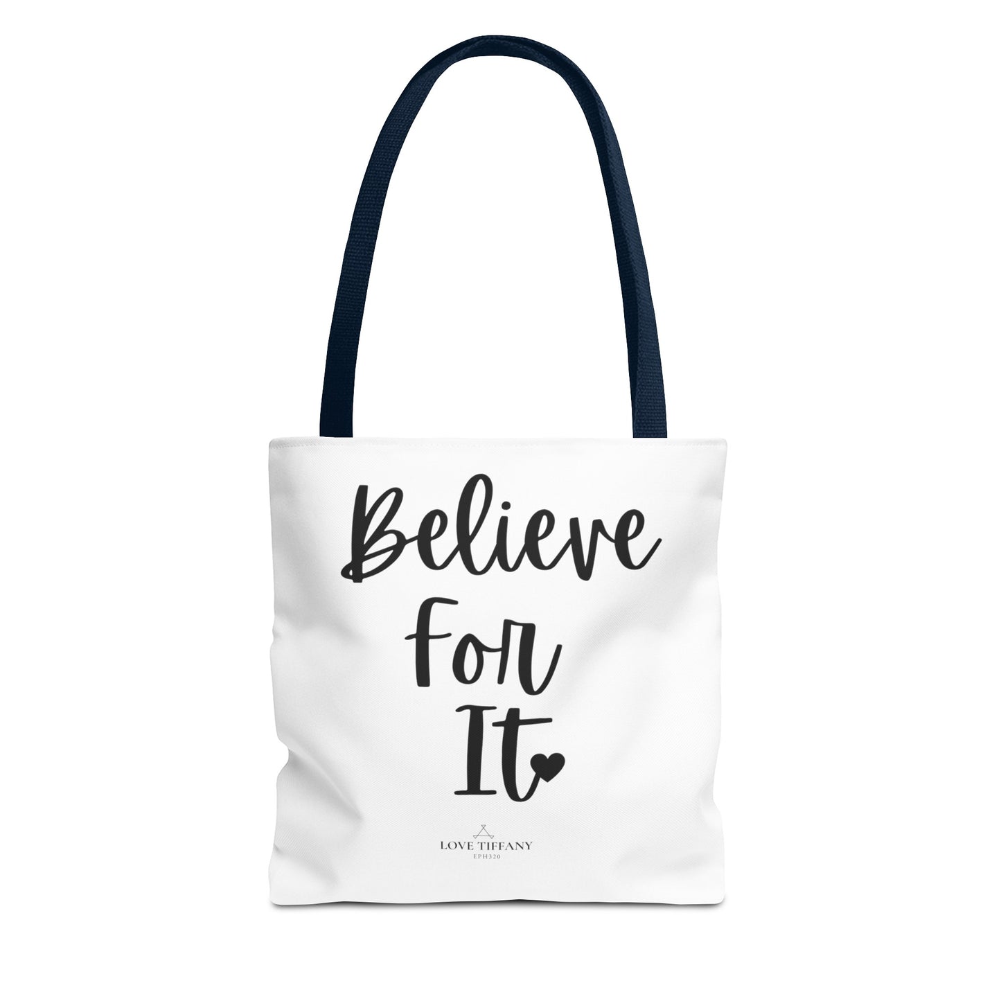 "Believe For It" Tote Bag | Jesus Collection by Love Tiffany