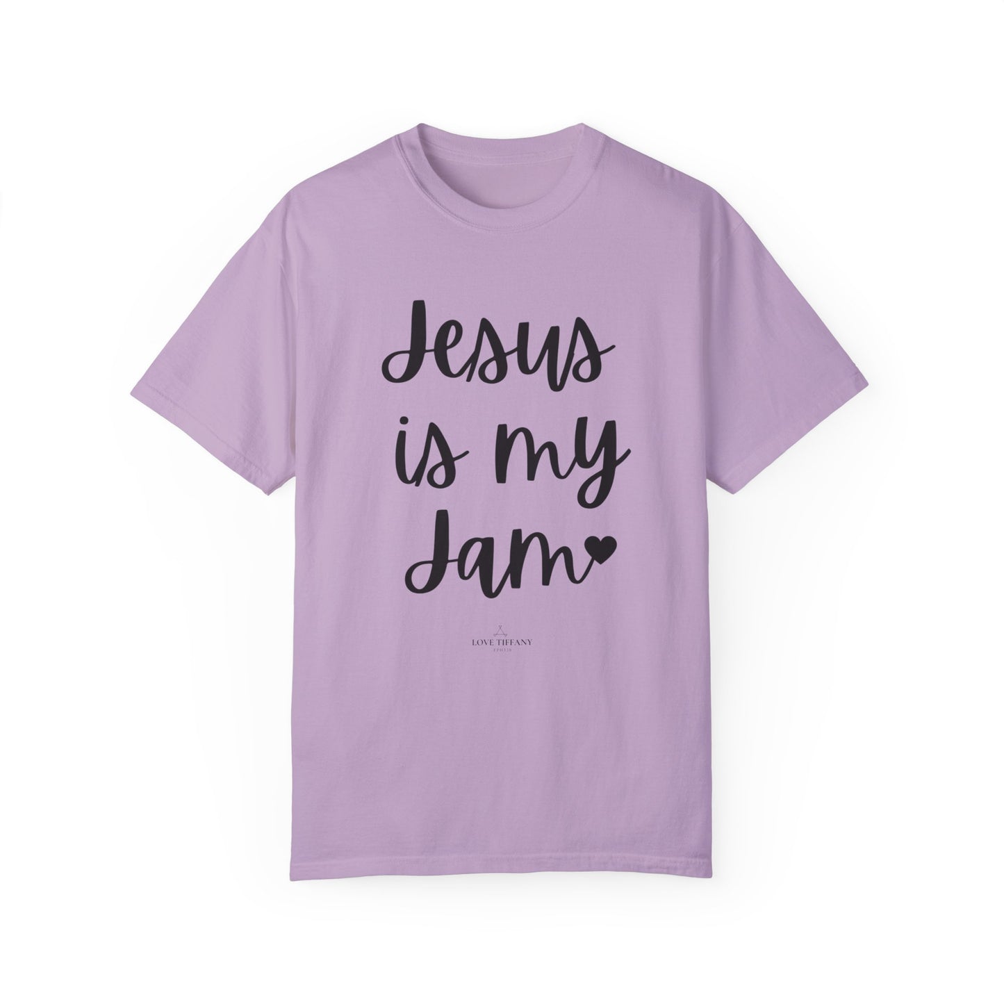 "Jesus is My Jam" Ladies Comfort Colors T-Shirt | Jesus Collection by Love Tiffany