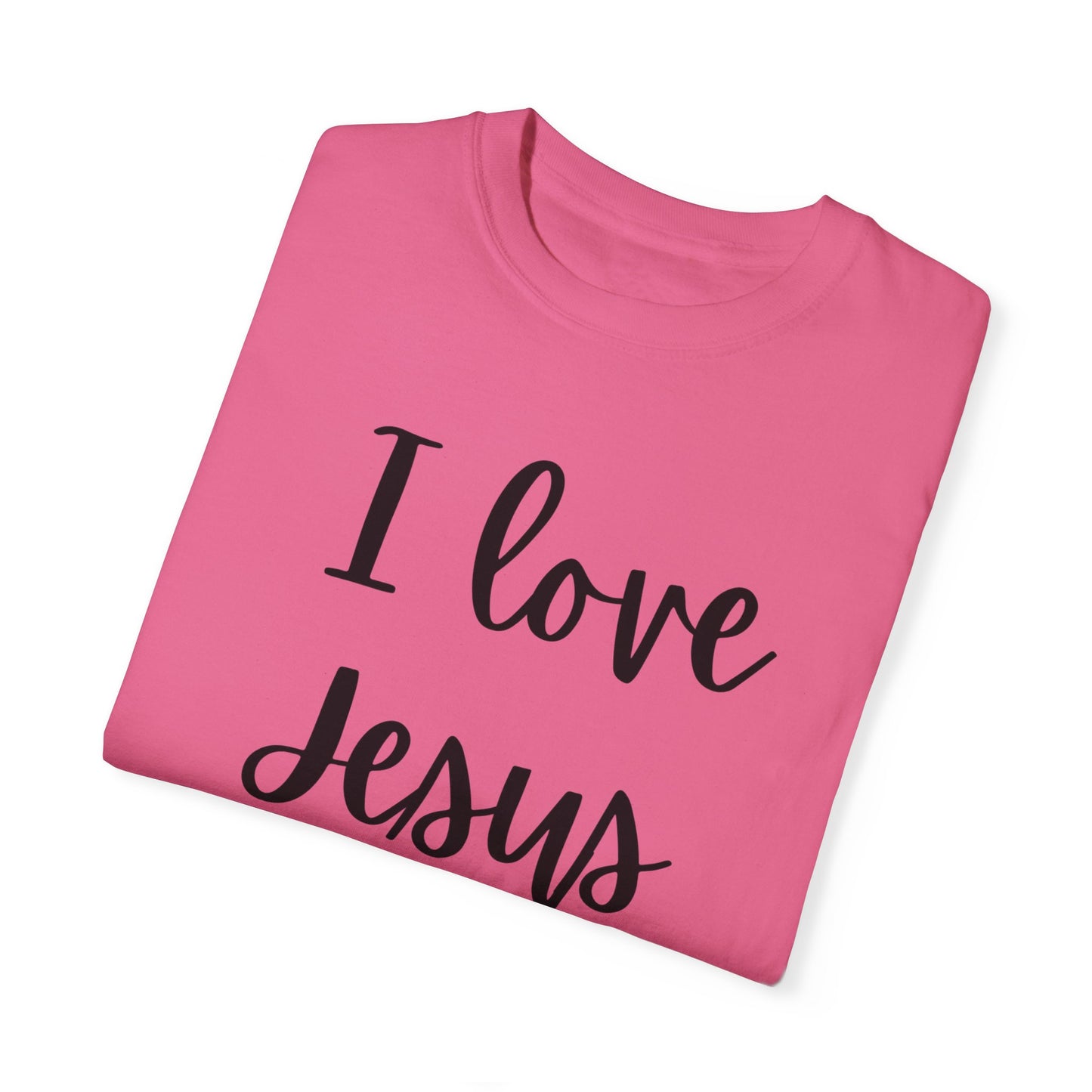 "I Love Jesus & Naps" Ladies Comfort Colors T-Shirt | Jesus Collection by Love Tiffany