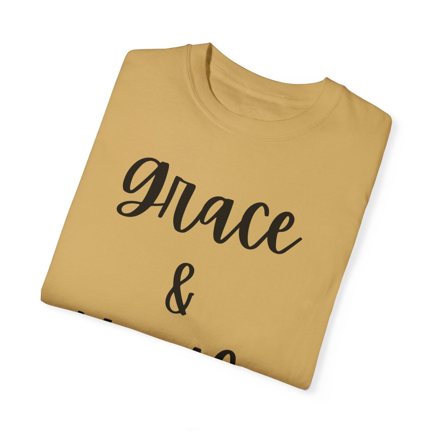 "Grace & Hustle" Ladies Comfort Colors T-Shirt | Jesus Collection by Love Tiffany