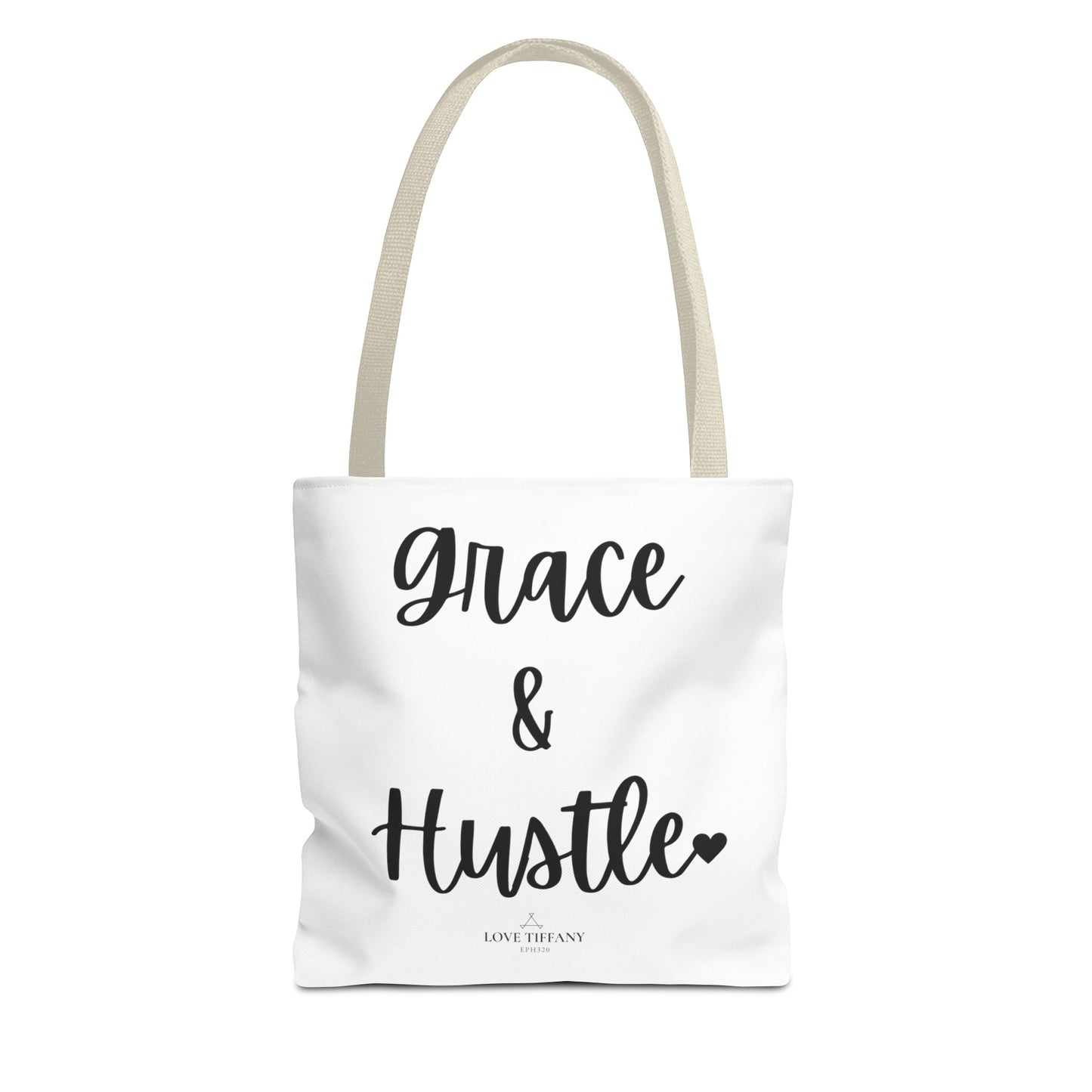 "Grace & Hustle" Tote Bag | Jesus Collection by Love Tiffany
