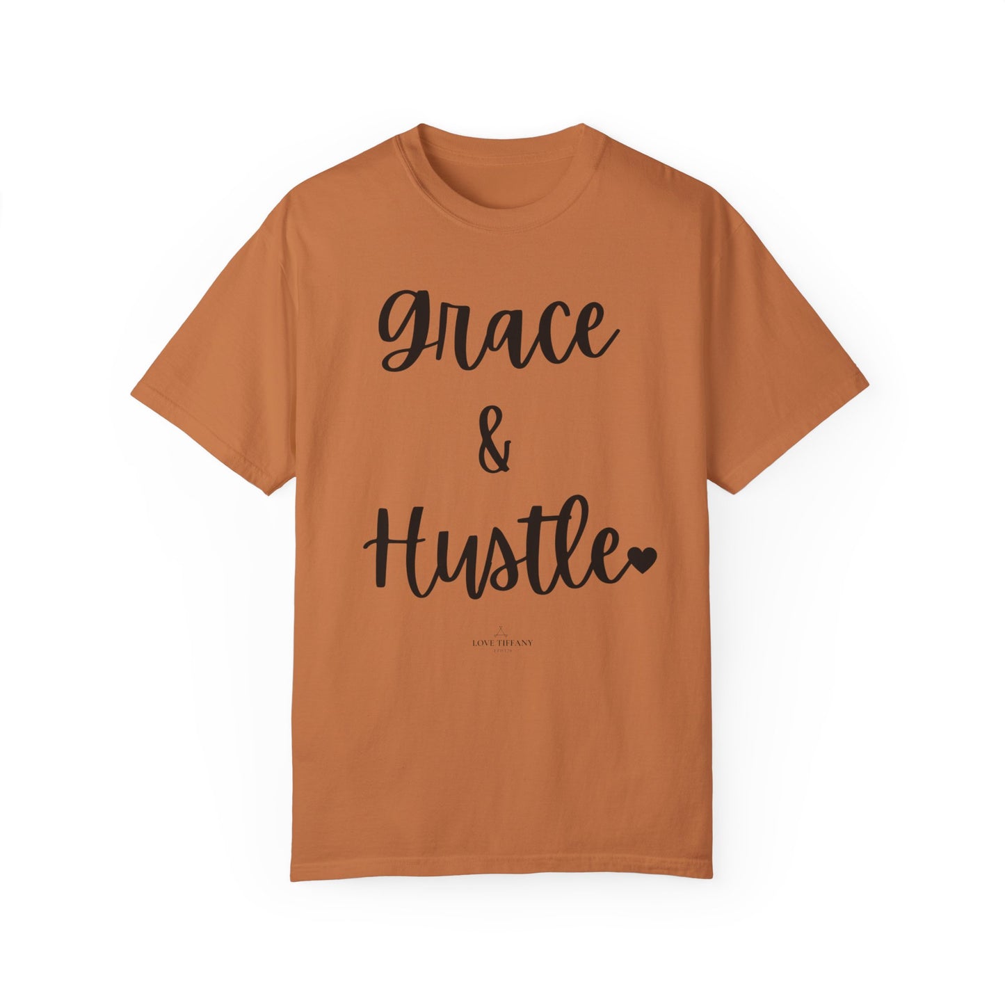 "Grace & Hustle" Ladies Comfort Colors T-Shirt | Jesus Collection by Love Tiffany