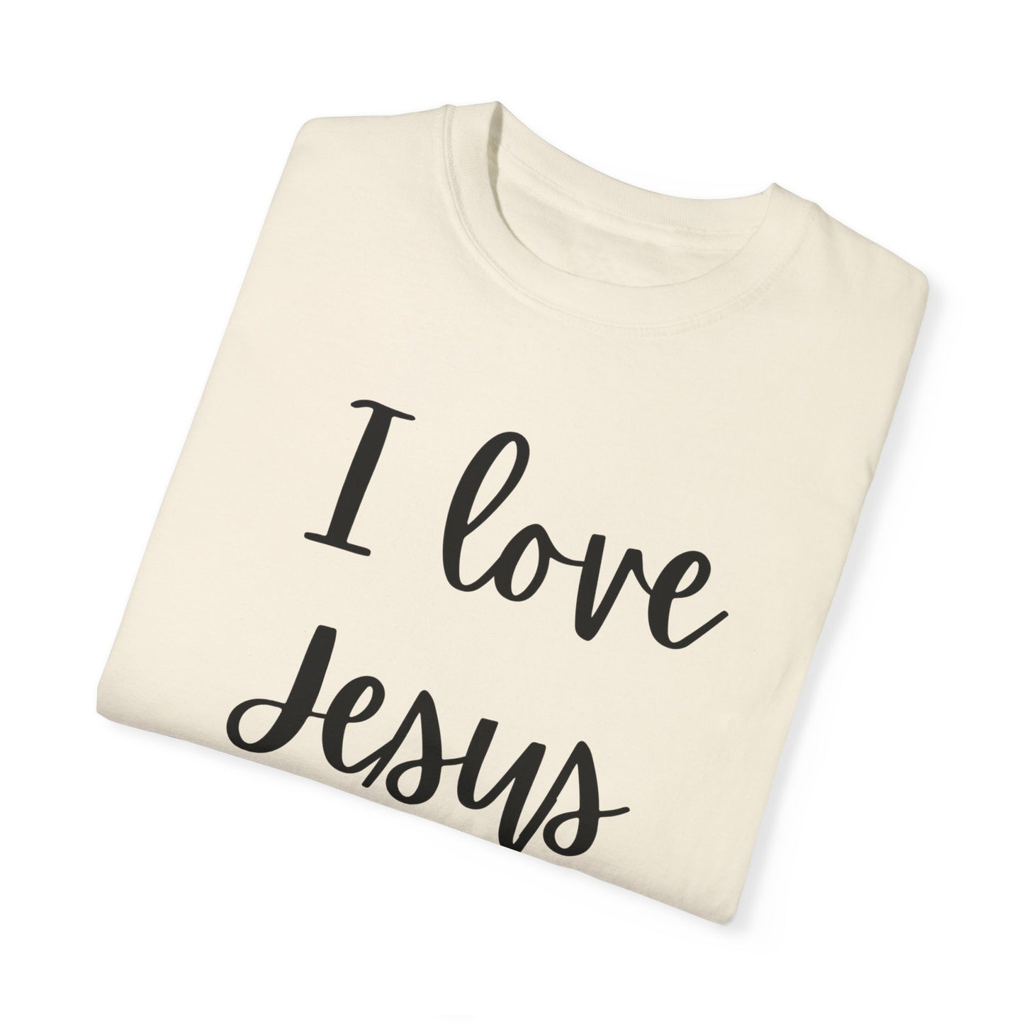 "I Love Jesus & Naps" Ladies Comfort Colors T-Shirt | Jesus Collection by Love Tiffany