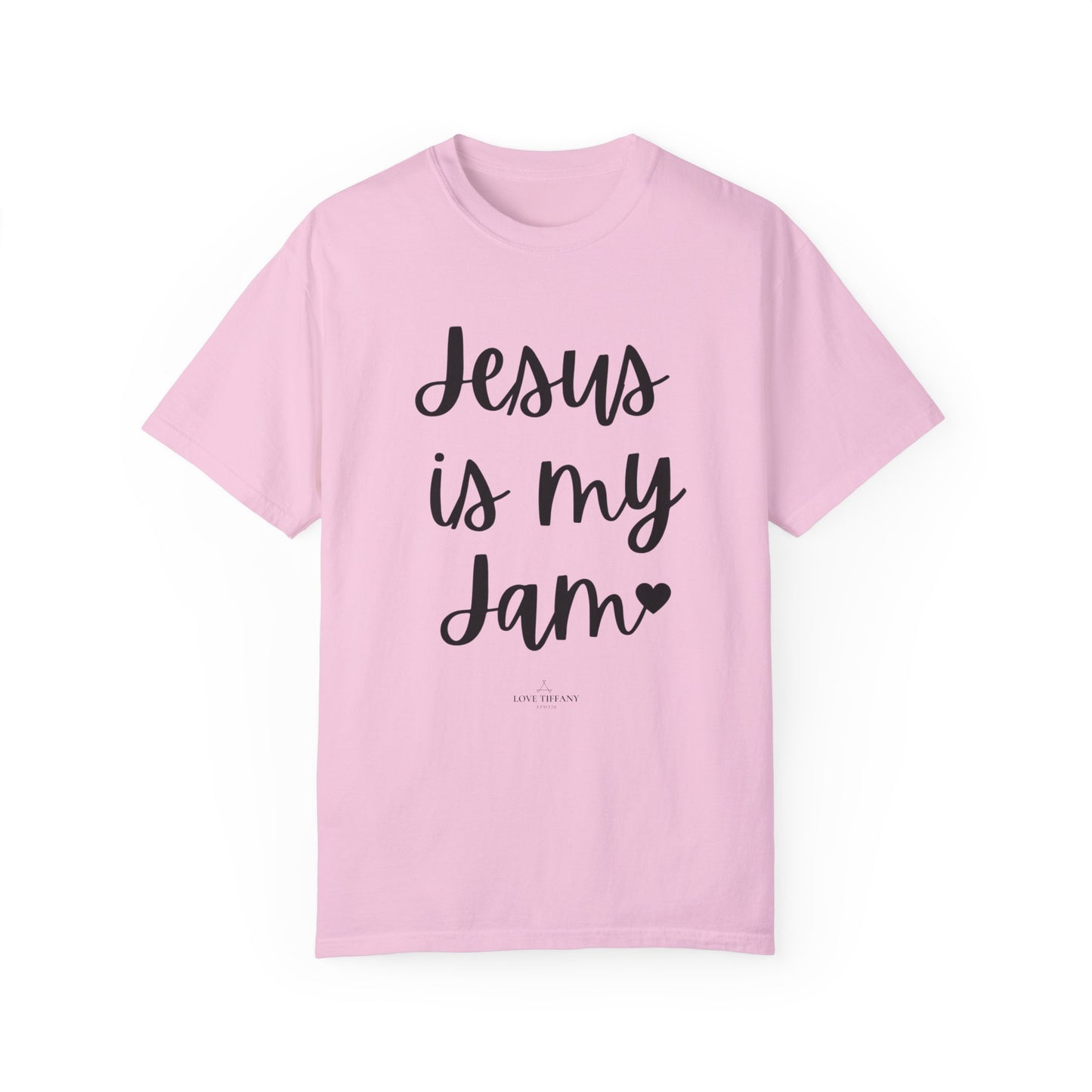 "Jesus is My Jam" Ladies Comfort Colors T-Shirt | Jesus Collection by Love Tiffany