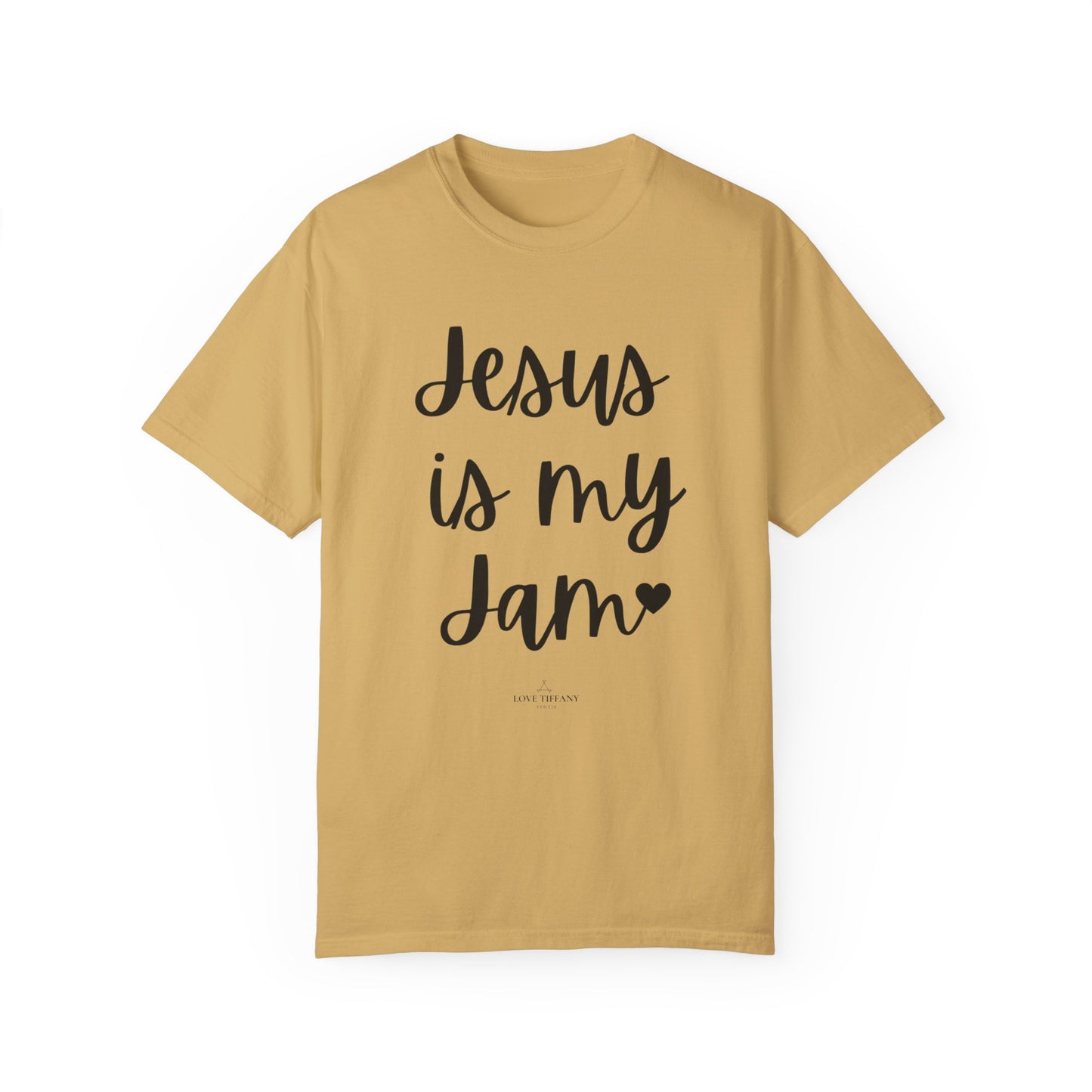 "Jesus is My Jam" Ladies Comfort Colors T-Shirt | Jesus Collection by Love Tiffany