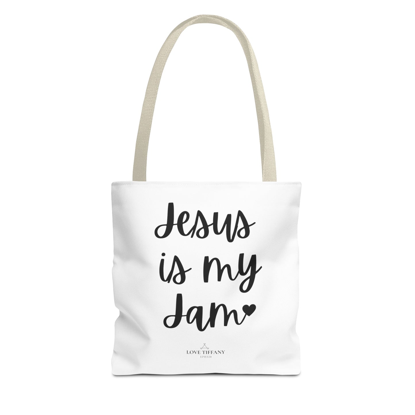 "Jesus Is My Jam" Tote Bag | Jesus Collection by Love Tiffany