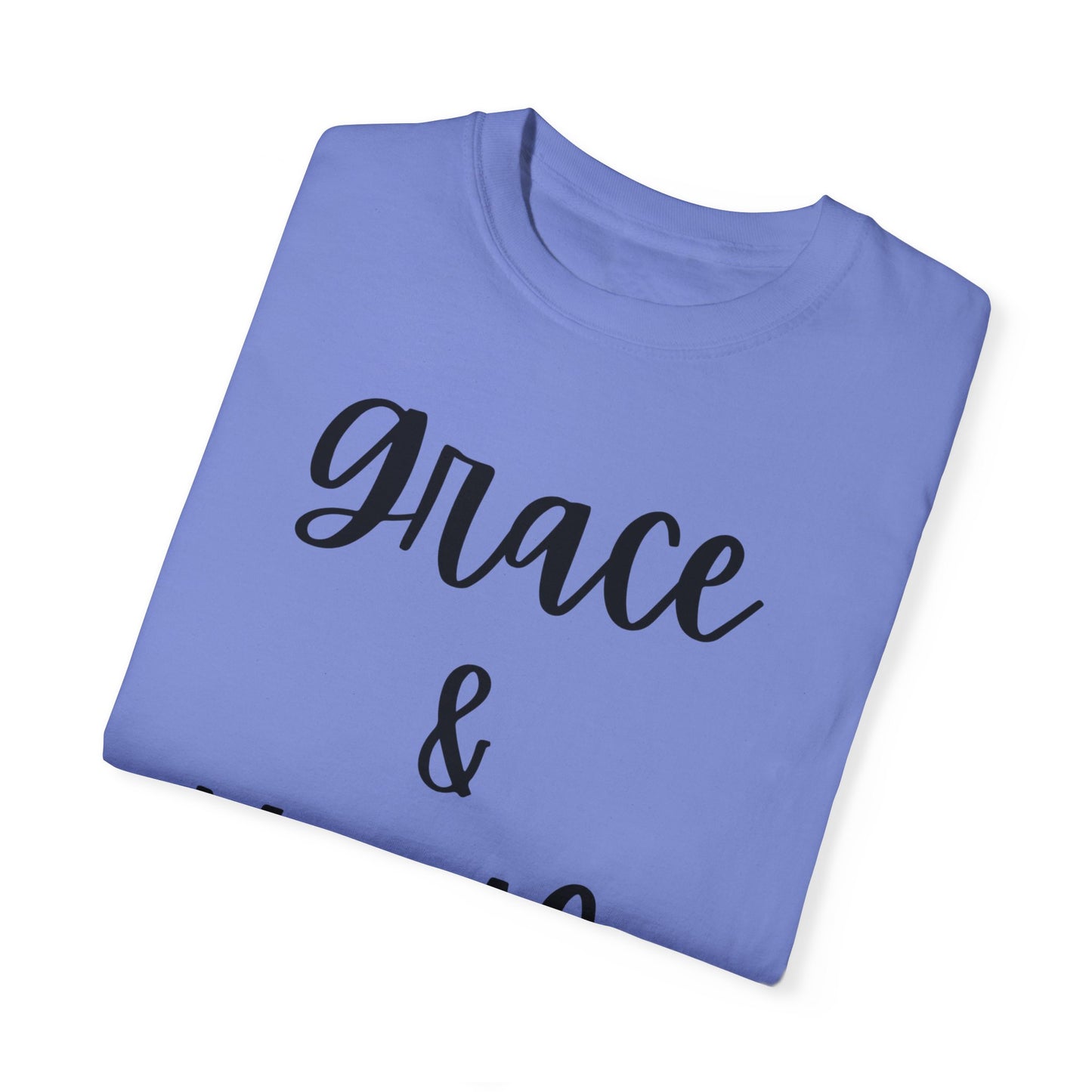 "Grace & Hustle" Ladies Comfort Colors T-Shirt | Jesus Collection by Love Tiffany