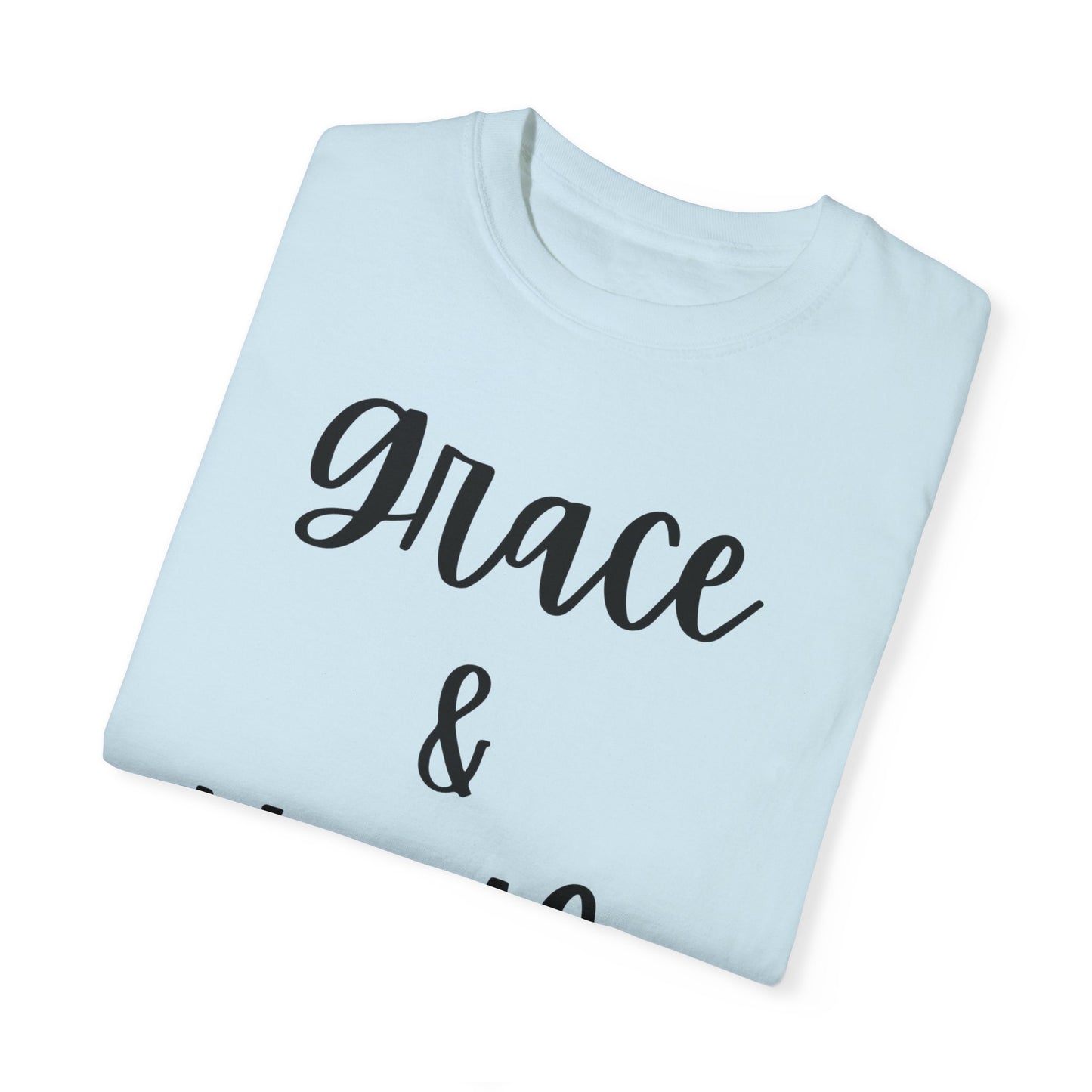"Grace & Hustle" Ladies Comfort Colors T-Shirt | Jesus Collection by Love Tiffany