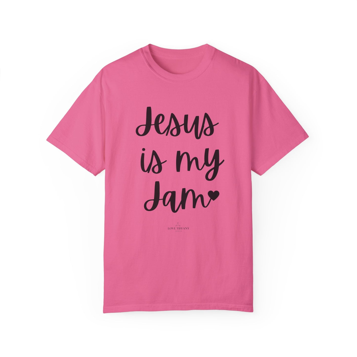 "Jesus is My Jam" Ladies Comfort Colors T-Shirt | Jesus Collection by Love Tiffany