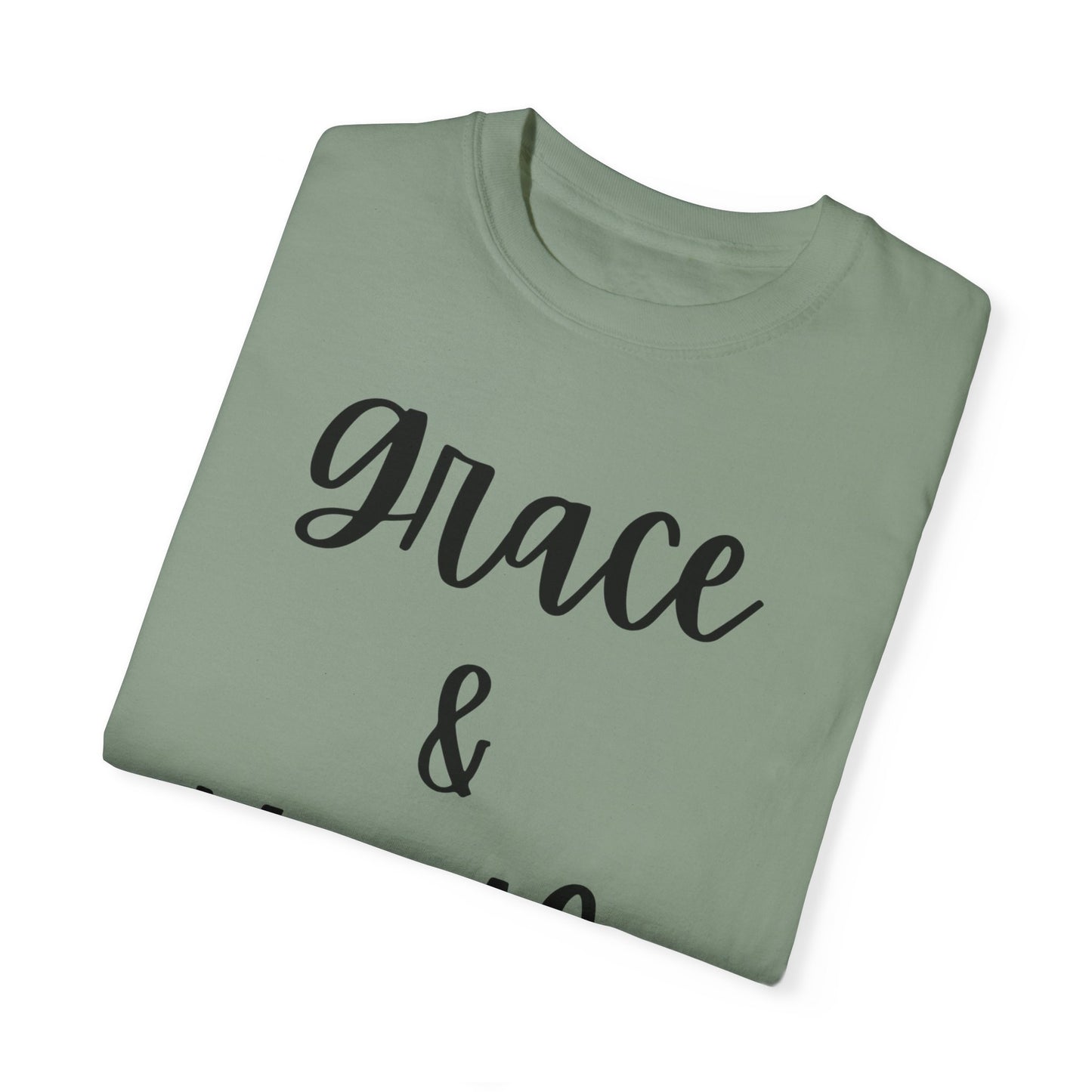 "Grace & Hustle" Ladies Comfort Colors T-Shirt | Jesus Collection by Love Tiffany