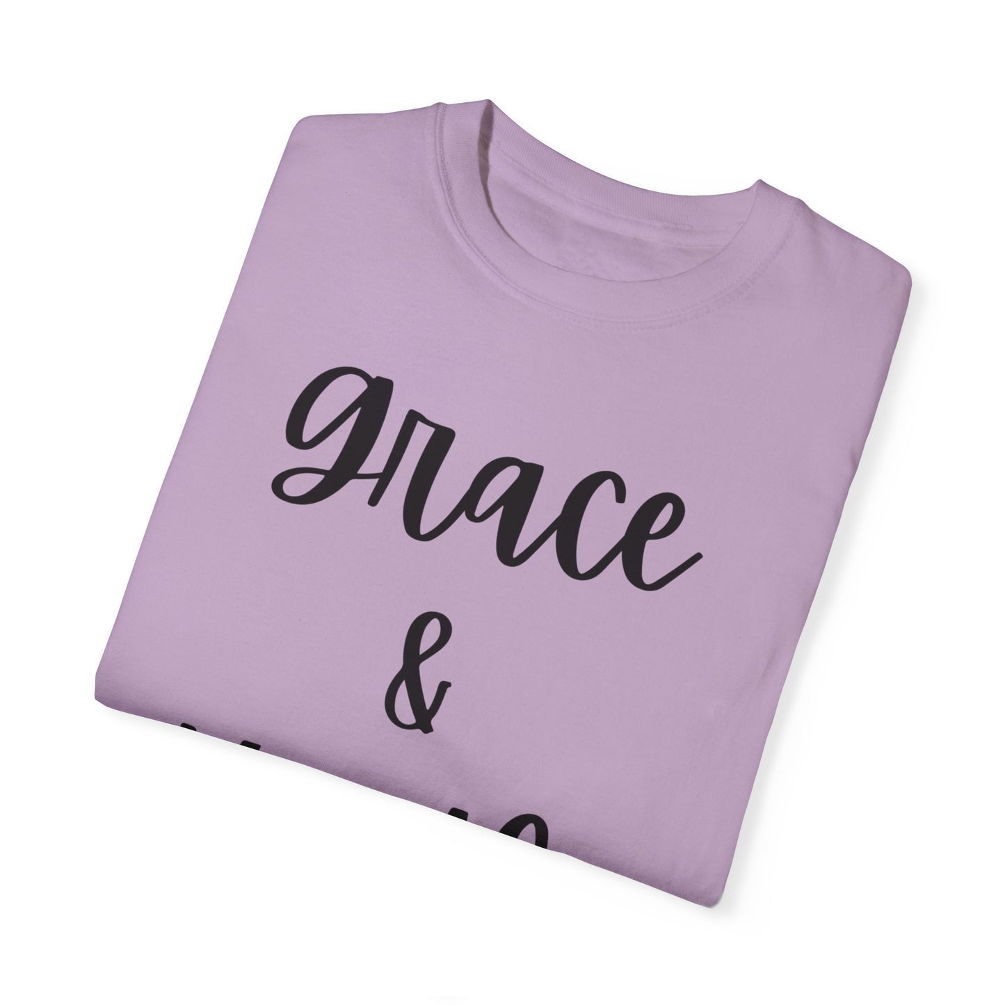 "Grace & Hustle" Ladies Comfort Colors T-Shirt | Jesus Collection by Love Tiffany