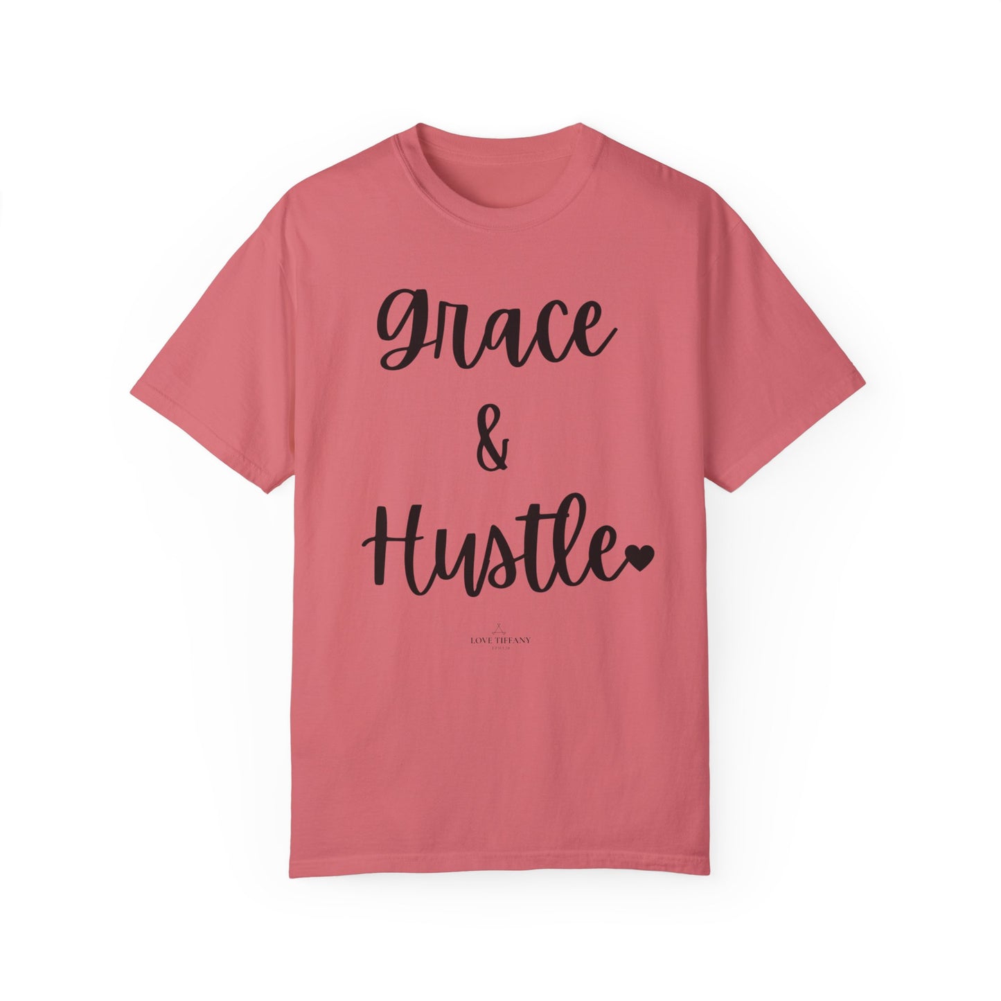 "Grace & Hustle" Ladies Comfort Colors T-Shirt | Jesus Collection by Love Tiffany