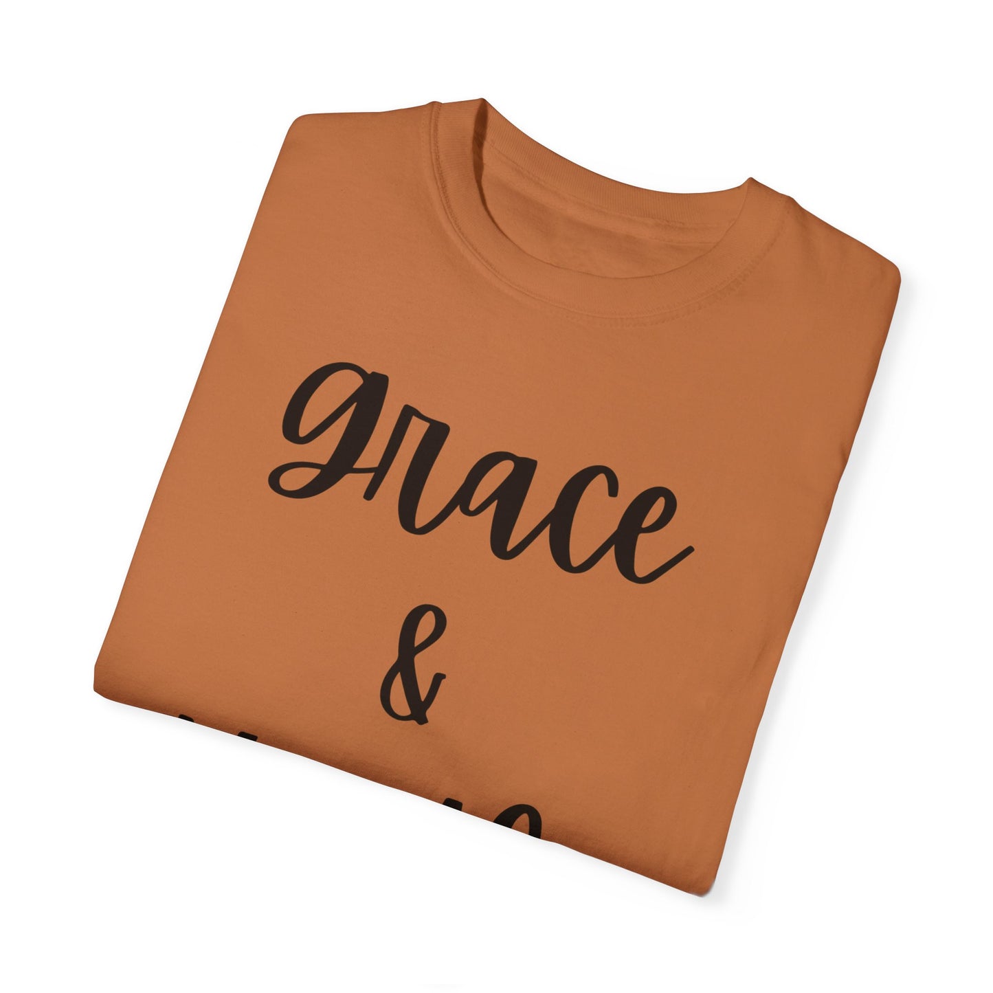 "Grace & Hustle" Ladies Comfort Colors T-Shirt | Jesus Collection by Love Tiffany