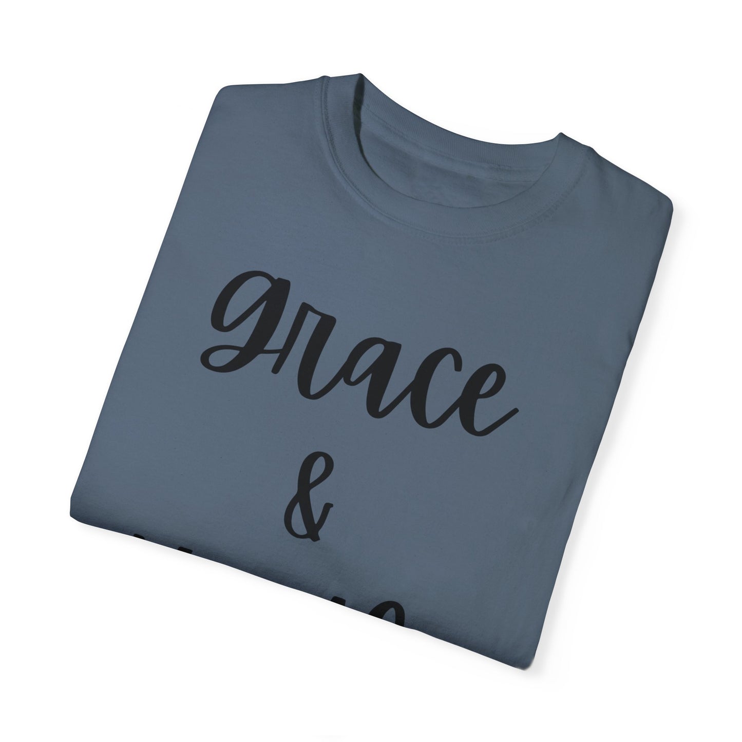 "Grace & Hustle" Ladies Comfort Colors T-Shirt | Jesus Collection by Love Tiffany