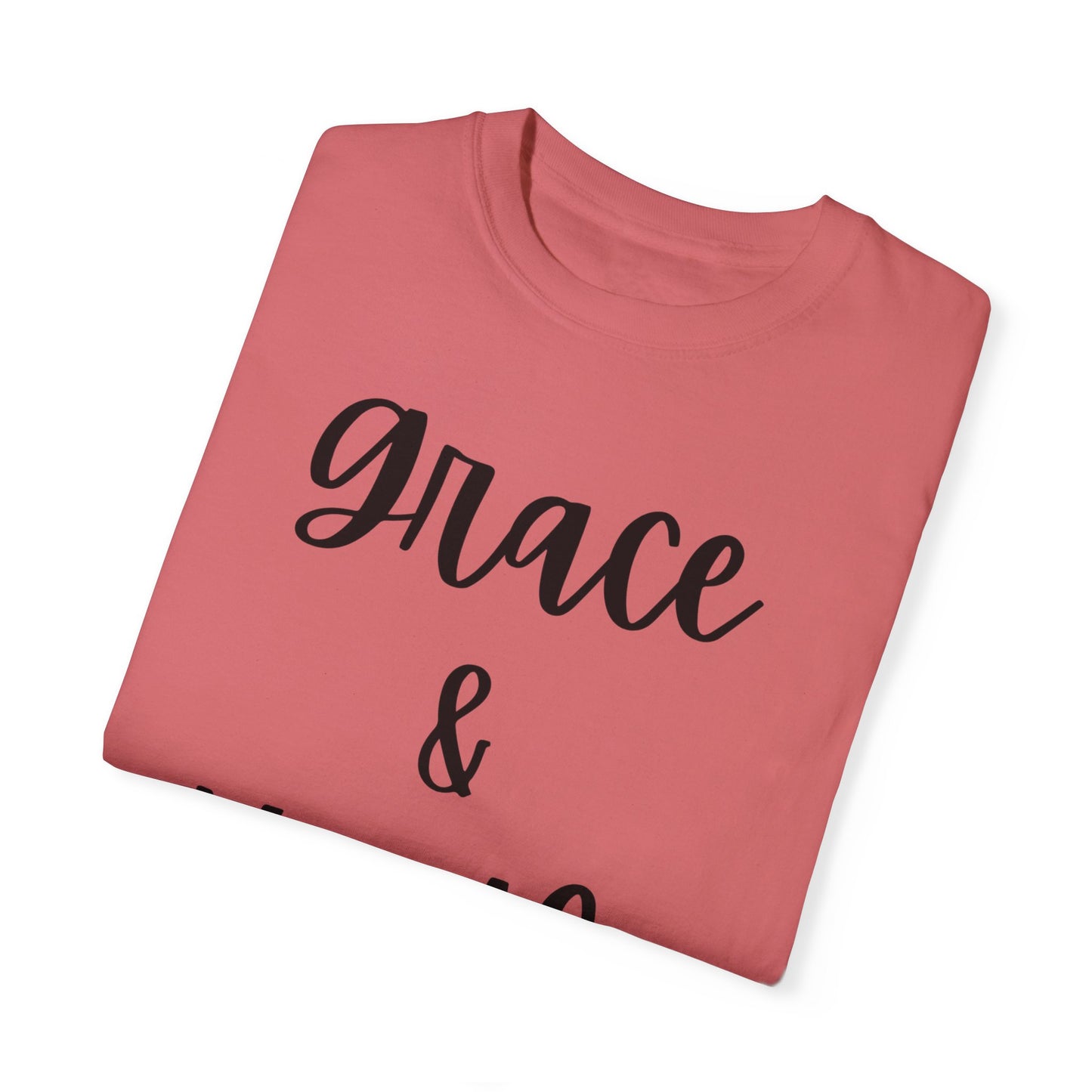 "Grace & Hustle" Ladies Comfort Colors T-Shirt | Jesus Collection by Love Tiffany