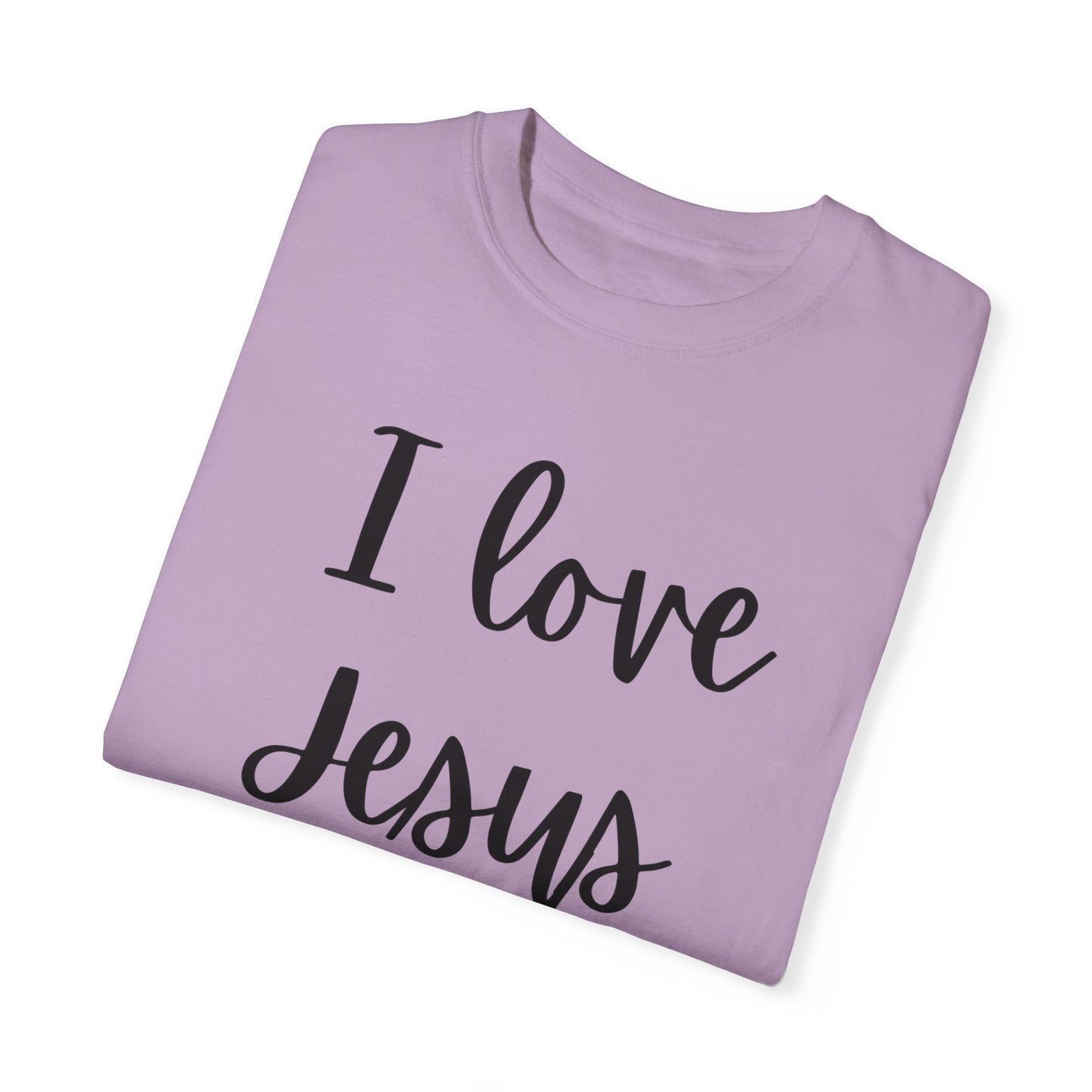 "I Love Jesus & Naps" Ladies Comfort Colors T-Shirt | Jesus Collection by Love Tiffany