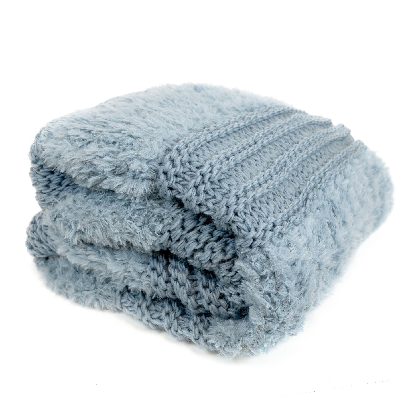 Donna Sharp Plush Knit Throws: Coffee
