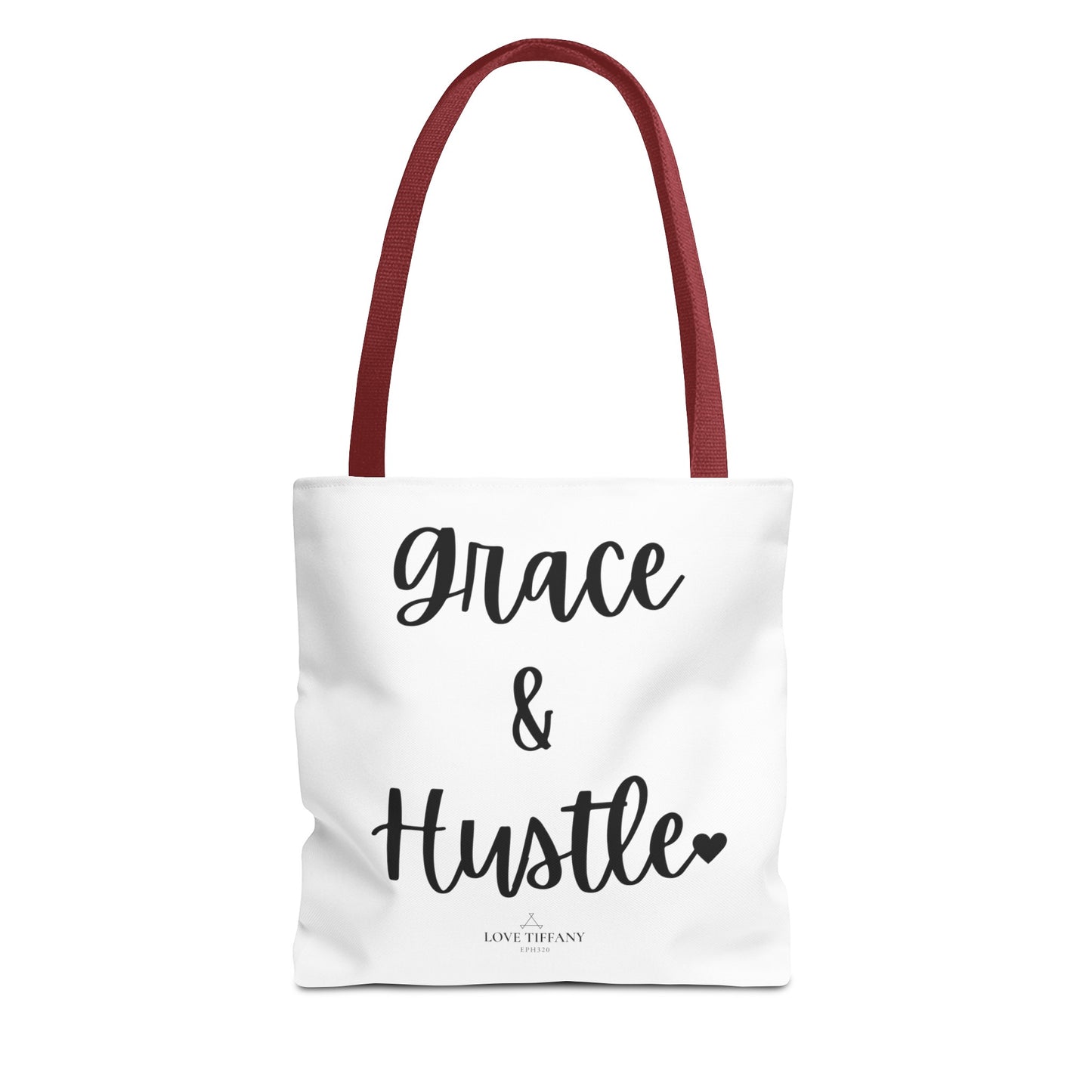 "Grace & Hustle" Tote Bag | Jesus Collection by Love Tiffany