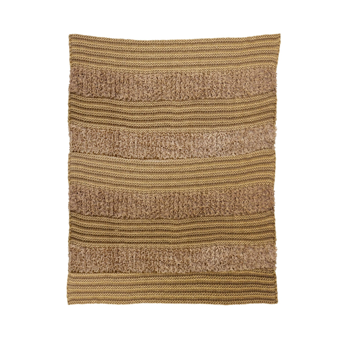 Donna Sharp Plush Knit Throws: Taupe