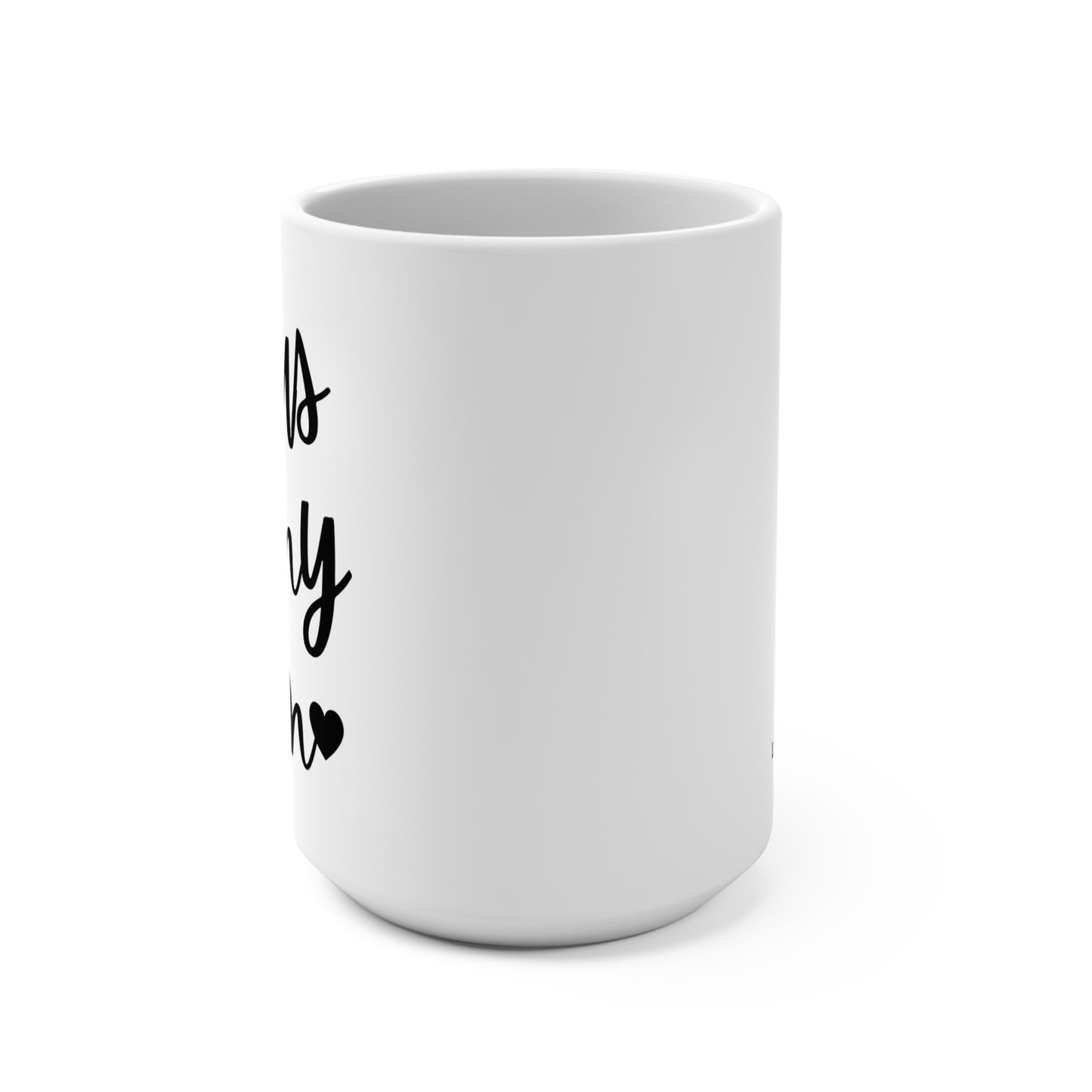 "Jesus is My Jam" White Gloss Ceramic Mug 15oz