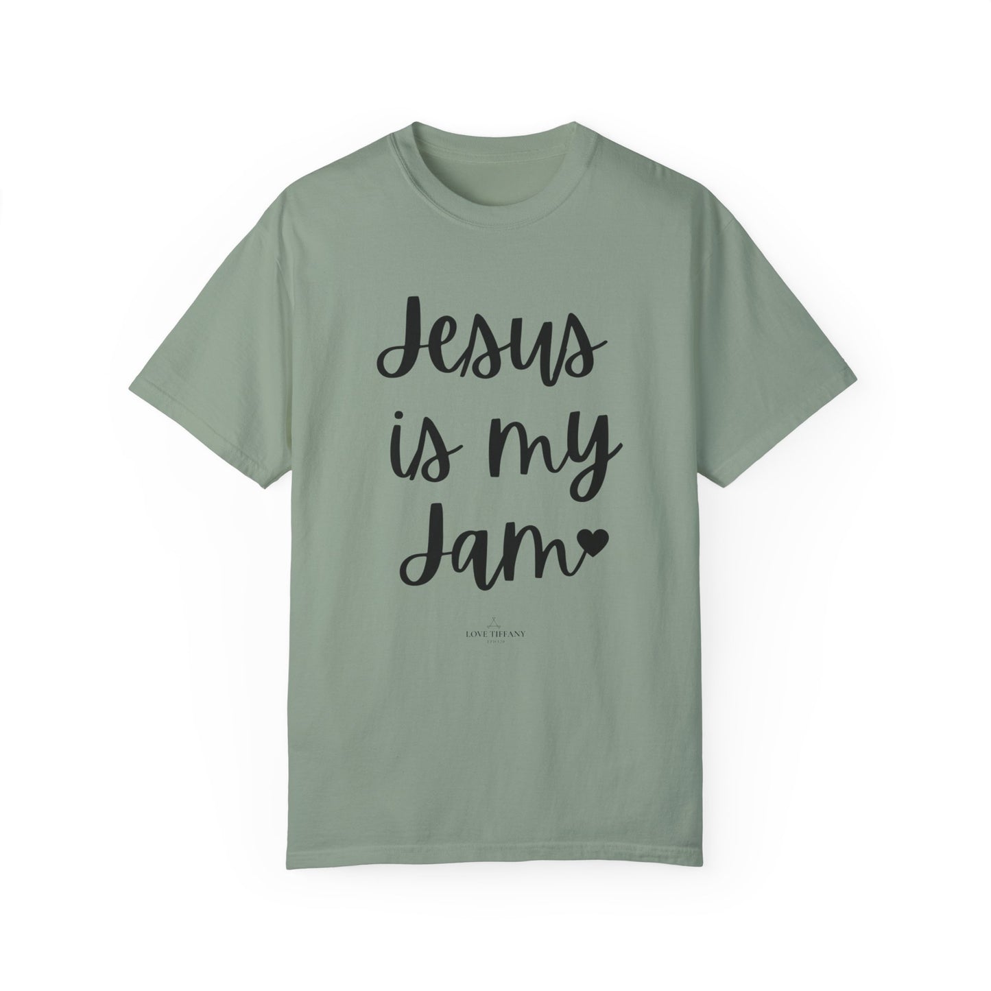 "Jesus is My Jam" Ladies Comfort Colors T-Shirt | Jesus Collection by Love Tiffany