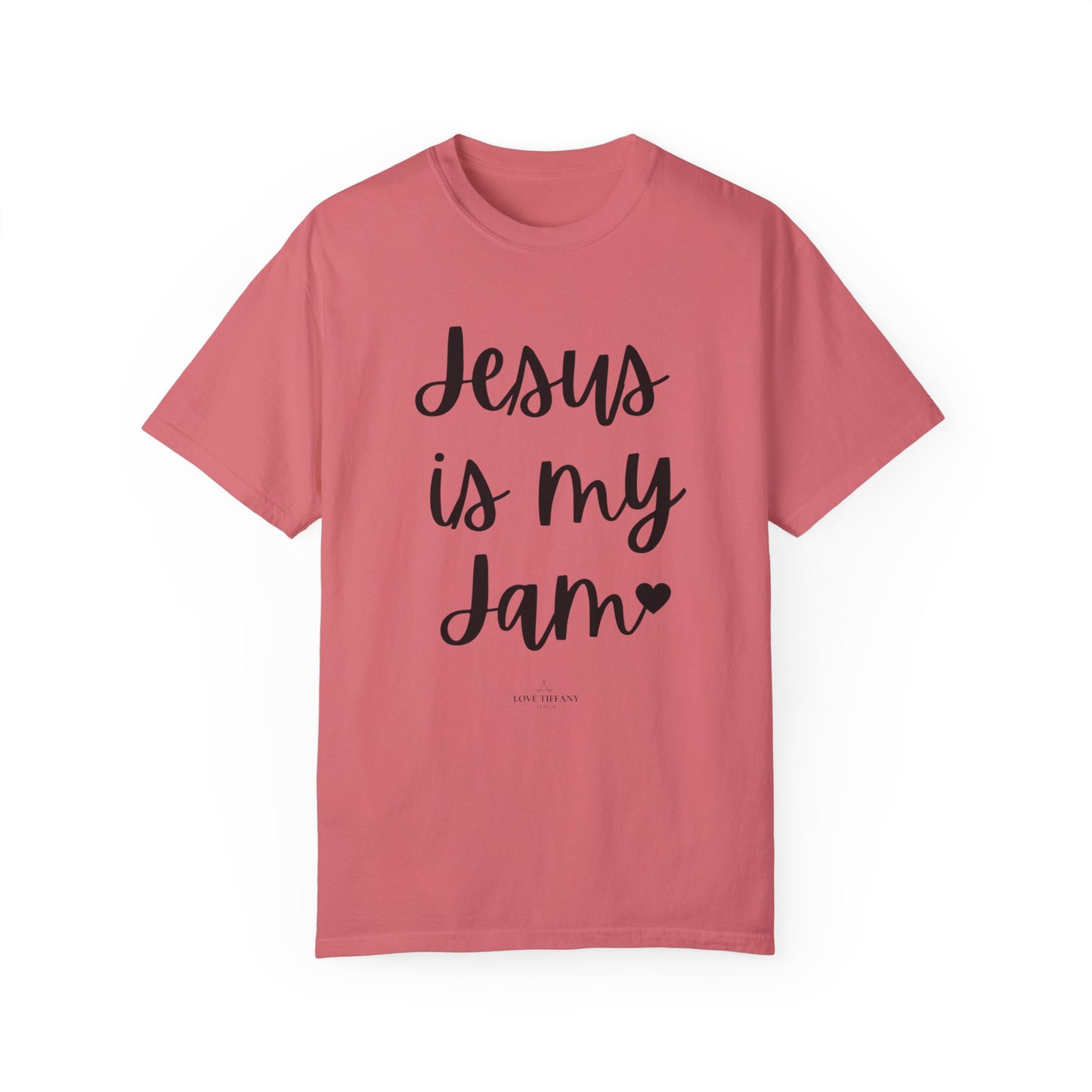 "Jesus is My Jam" Ladies Comfort Colors T-Shirt | Jesus Collection by Love Tiffany