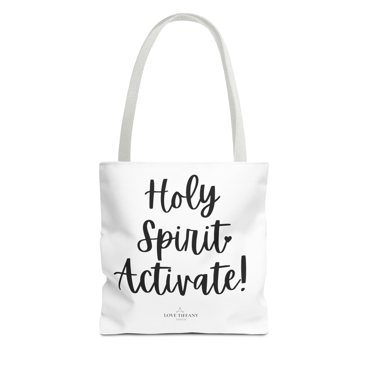 "Holy Spirit Activate" Tote Bag | Jesus Collection by Love Tiffany