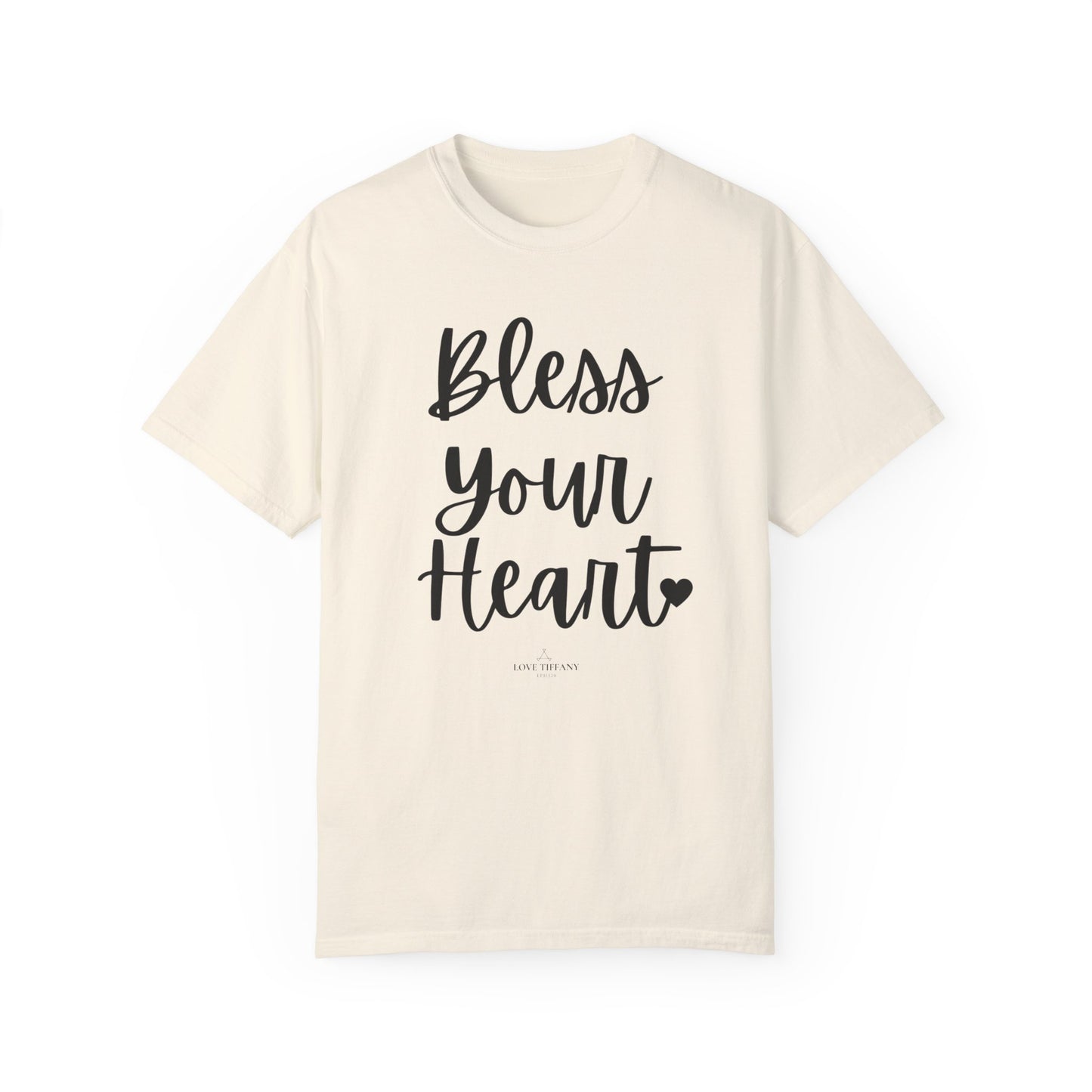 "Bless Your Heart" Ladies Comfort Colors T-Shirt | Jesus Collection by Love Tiffany