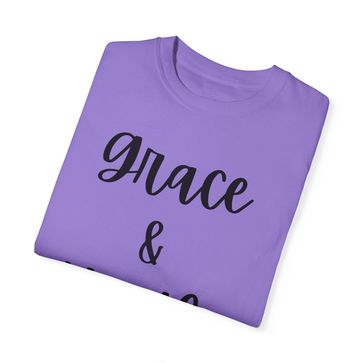 "Grace & Hustle" Ladies Comfort Colors T-Shirt | Jesus Collection by Love Tiffany