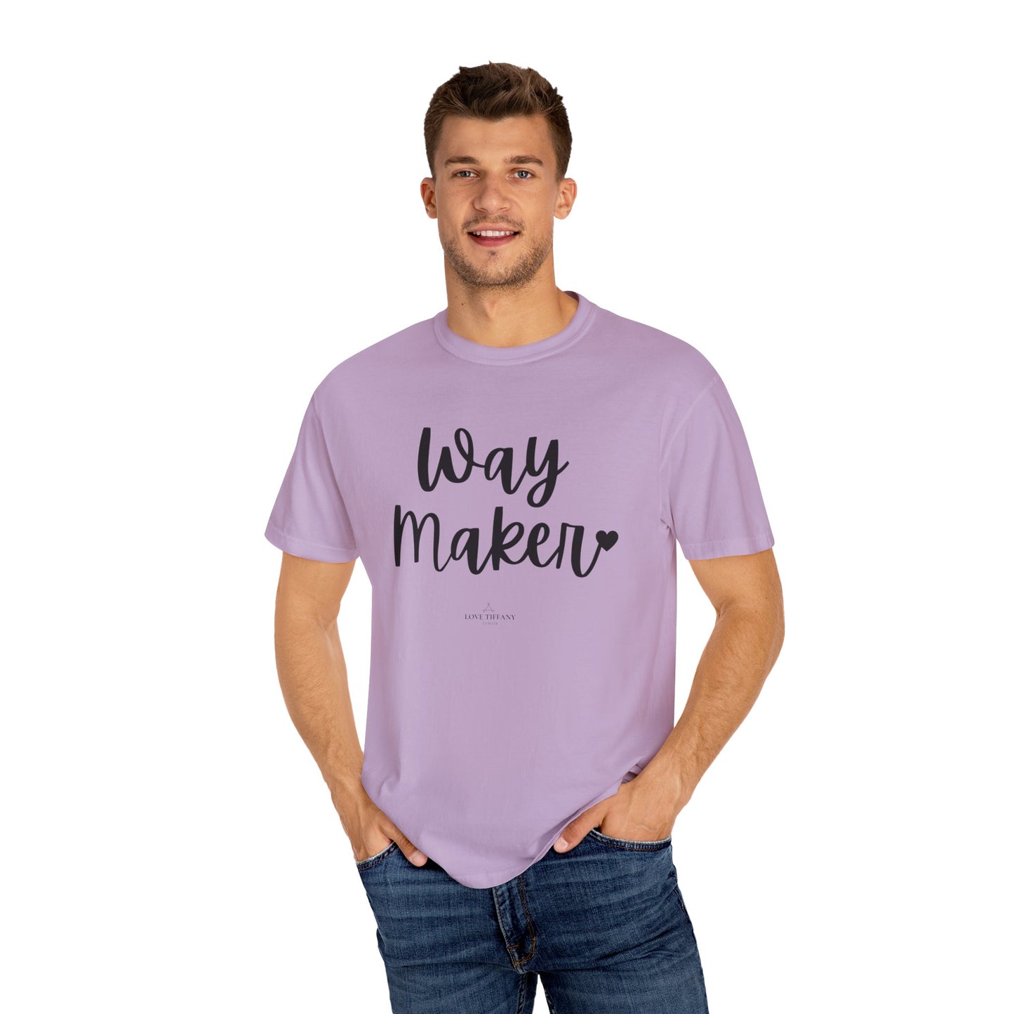 "Way Maker" Ladies Comfort Colors T-Shirt | Jesus Collection by Love Tiffany