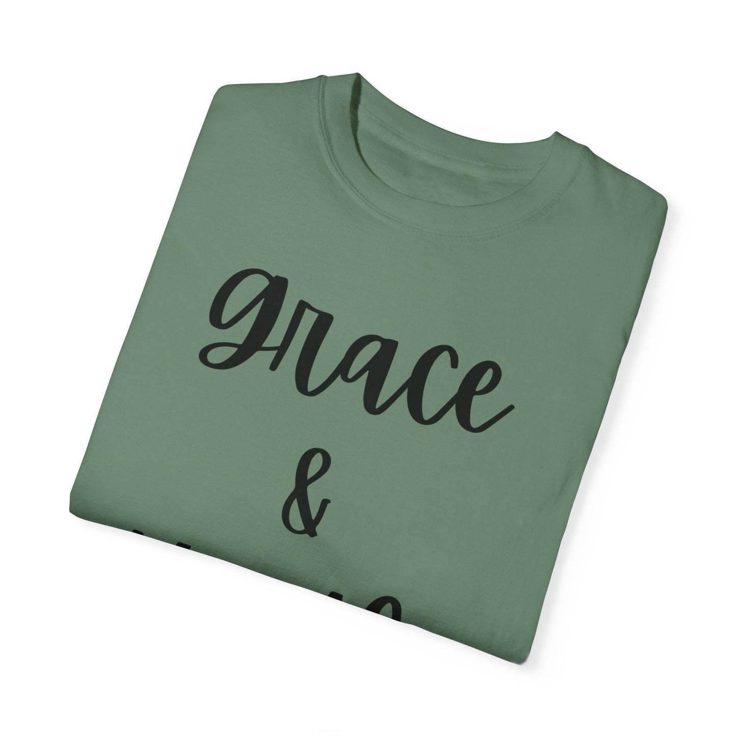"Grace & Hustle" Ladies Comfort Colors T-Shirt | Jesus Collection by Love Tiffany