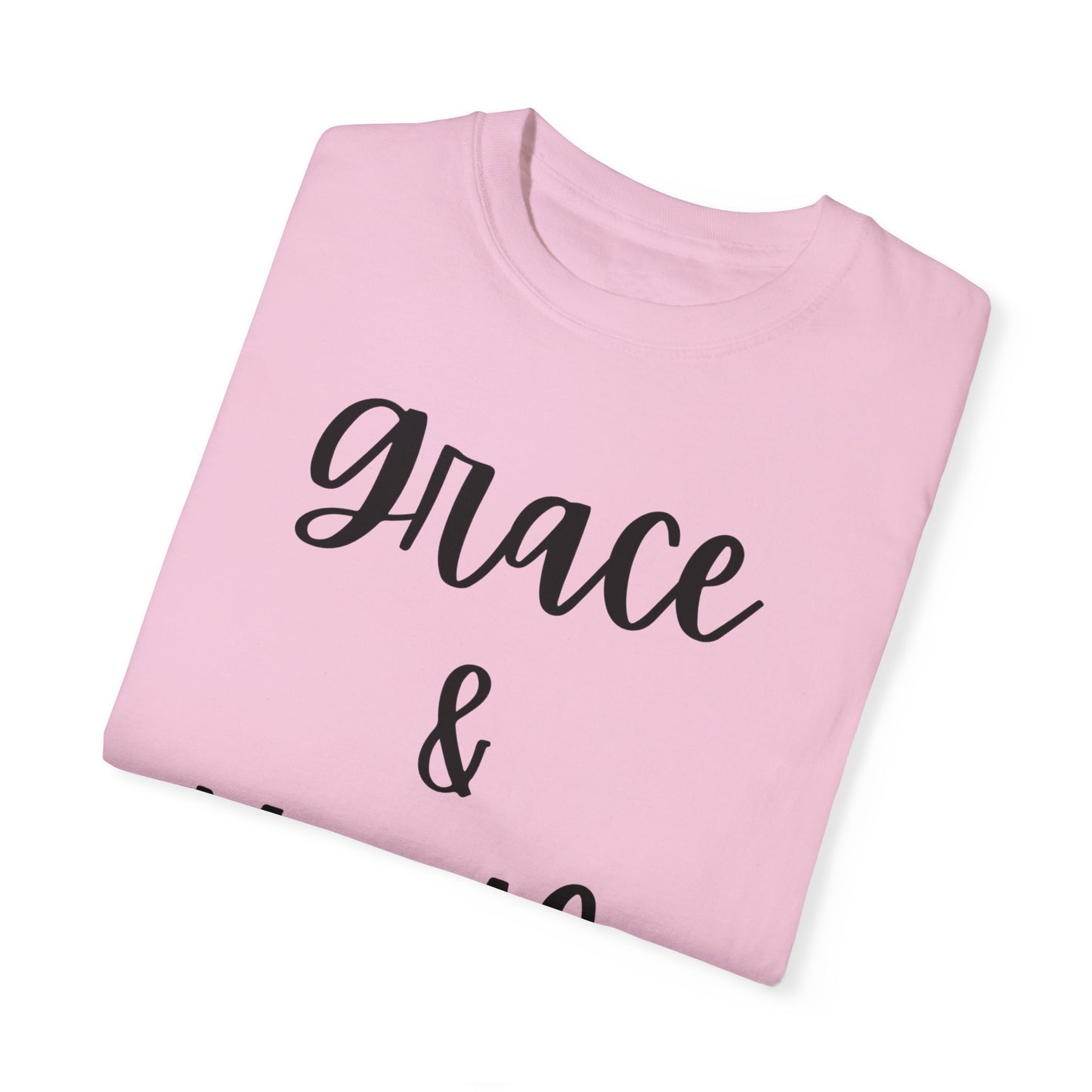 "Grace & Hustle" Ladies Comfort Colors T-Shirt | Jesus Collection by Love Tiffany