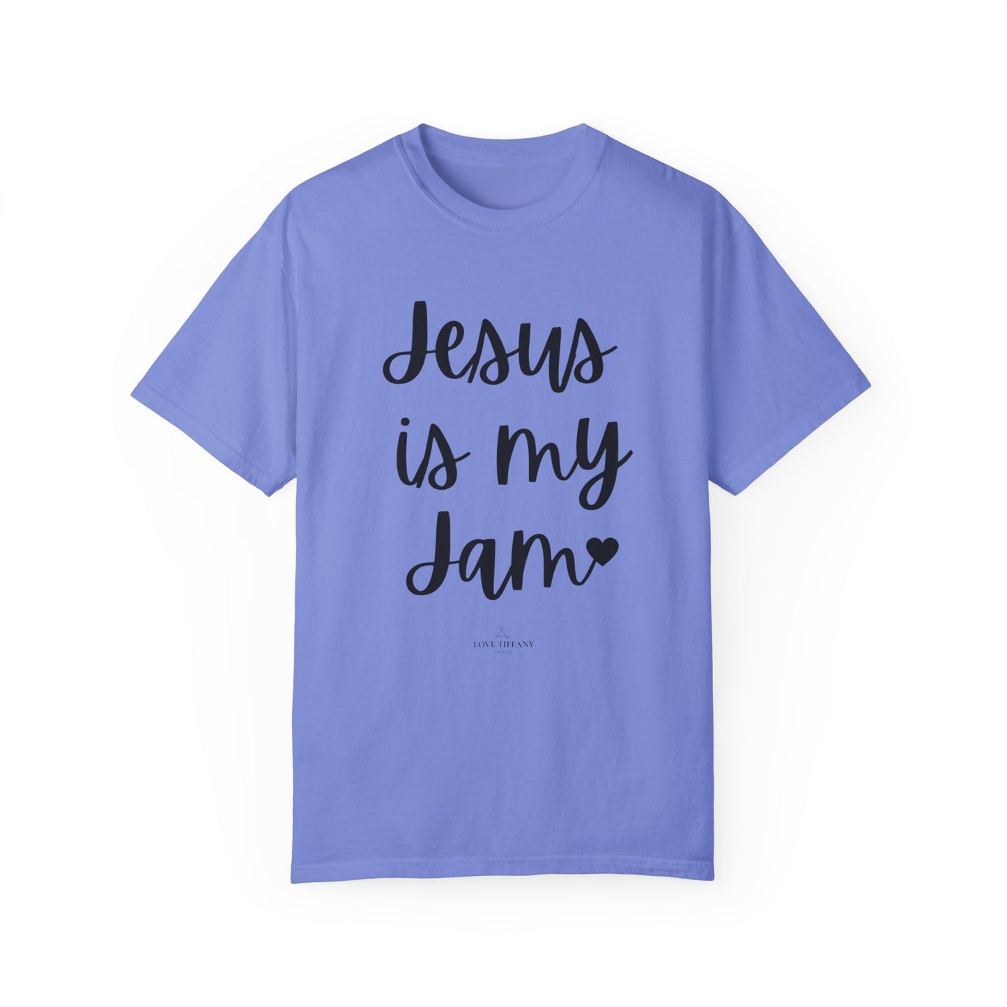 "Jesus is My Jam" Ladies Comfort Colors T-Shirt | Jesus Collection by Love Tiffany