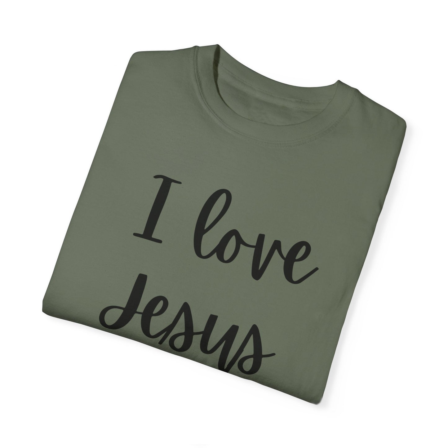 "I Love Jesus & Naps" Ladies Comfort Colors T-Shirt | Jesus Collection by Love Tiffany