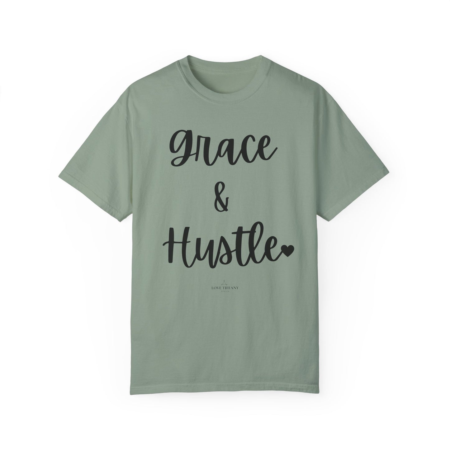 "Grace & Hustle" Ladies Comfort Colors T-Shirt | Jesus Collection by Love Tiffany