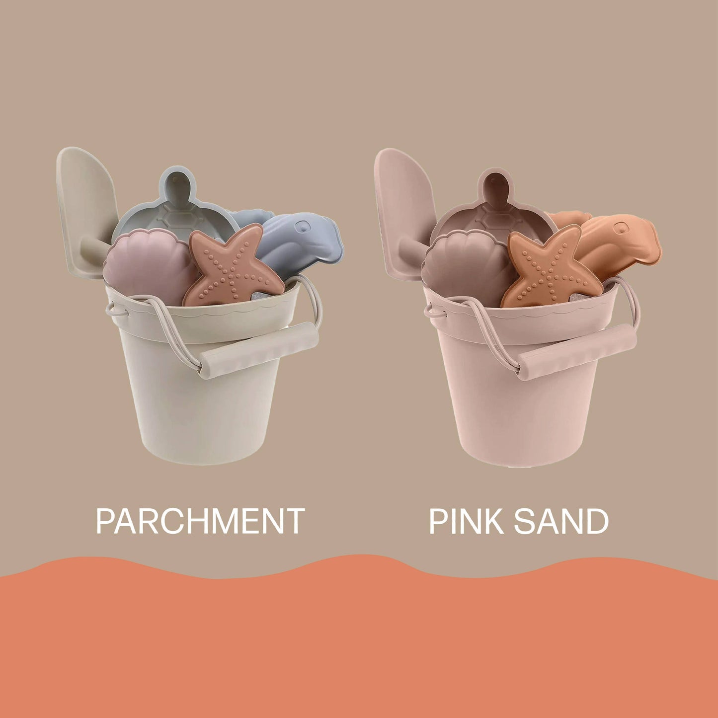 Willow + Sim - Silicone Beach Bucket Set