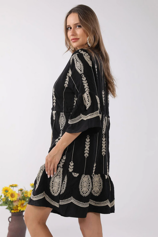 Berkeley Embroidered Lightweight Dress