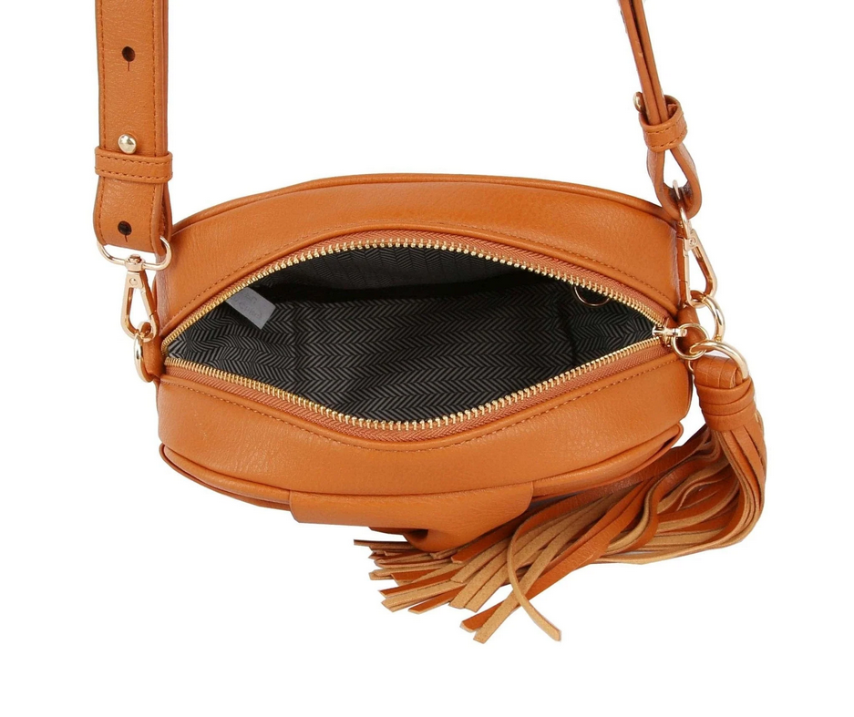 MIRIAM WEAVE CROSSBODY BOW BAG