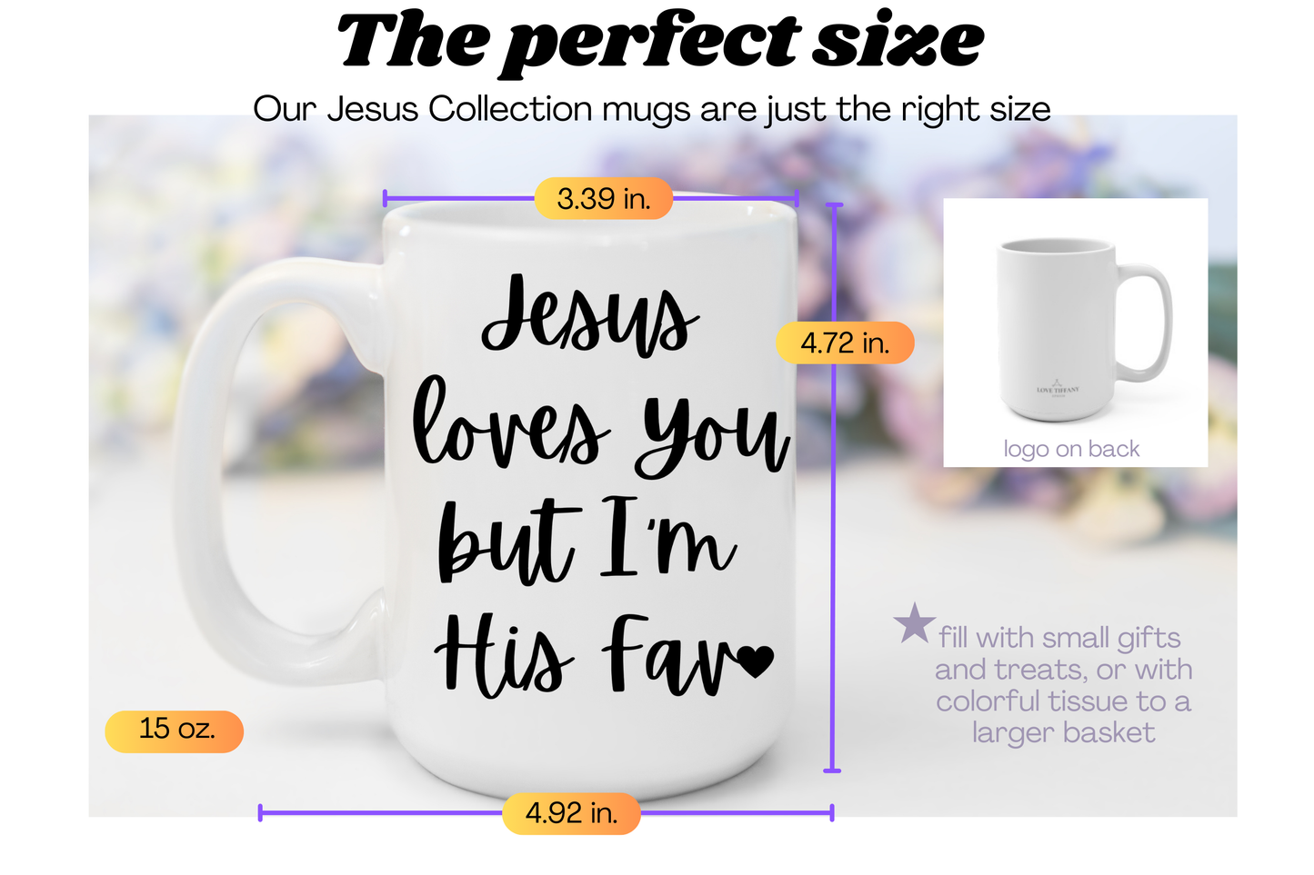 "Jesus is My Era" White Gloss Ceramic Mug 15oz | Jesus Collection by Love Tiffany