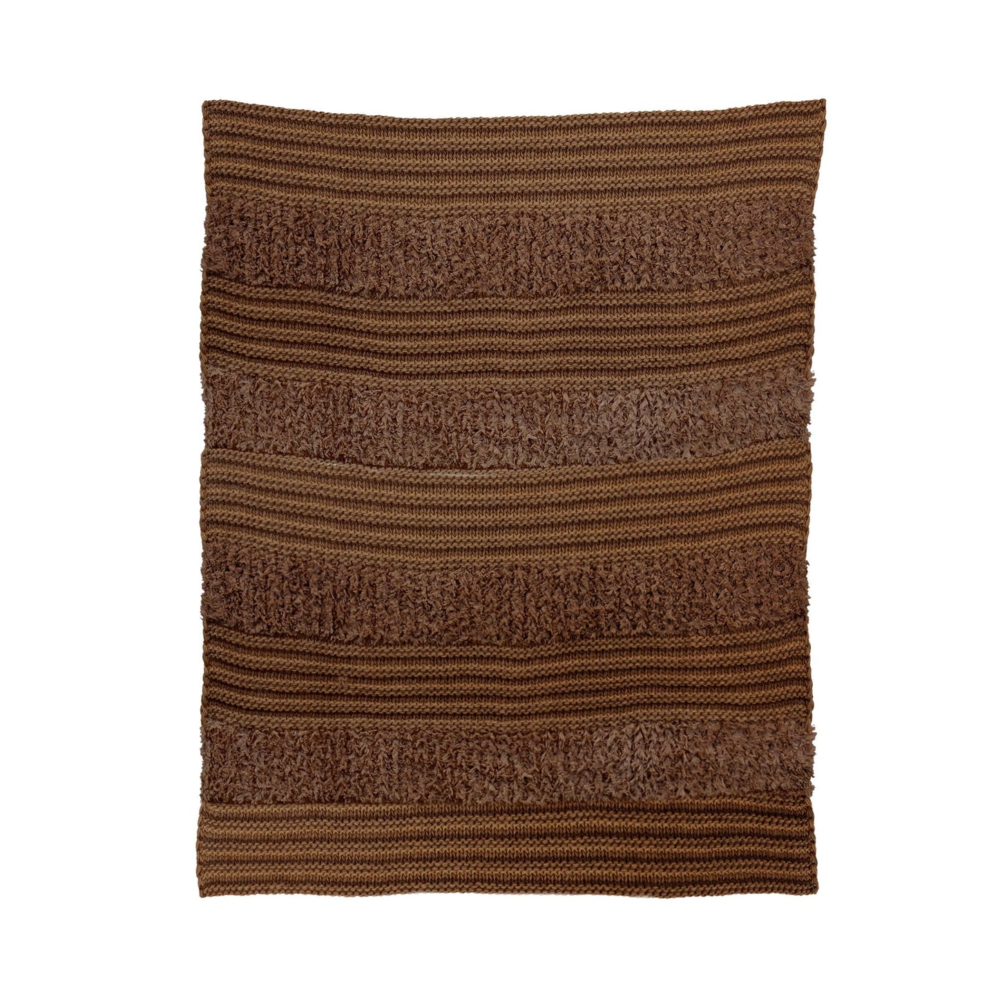 Donna Sharp Plush Knit Throws: Coffee