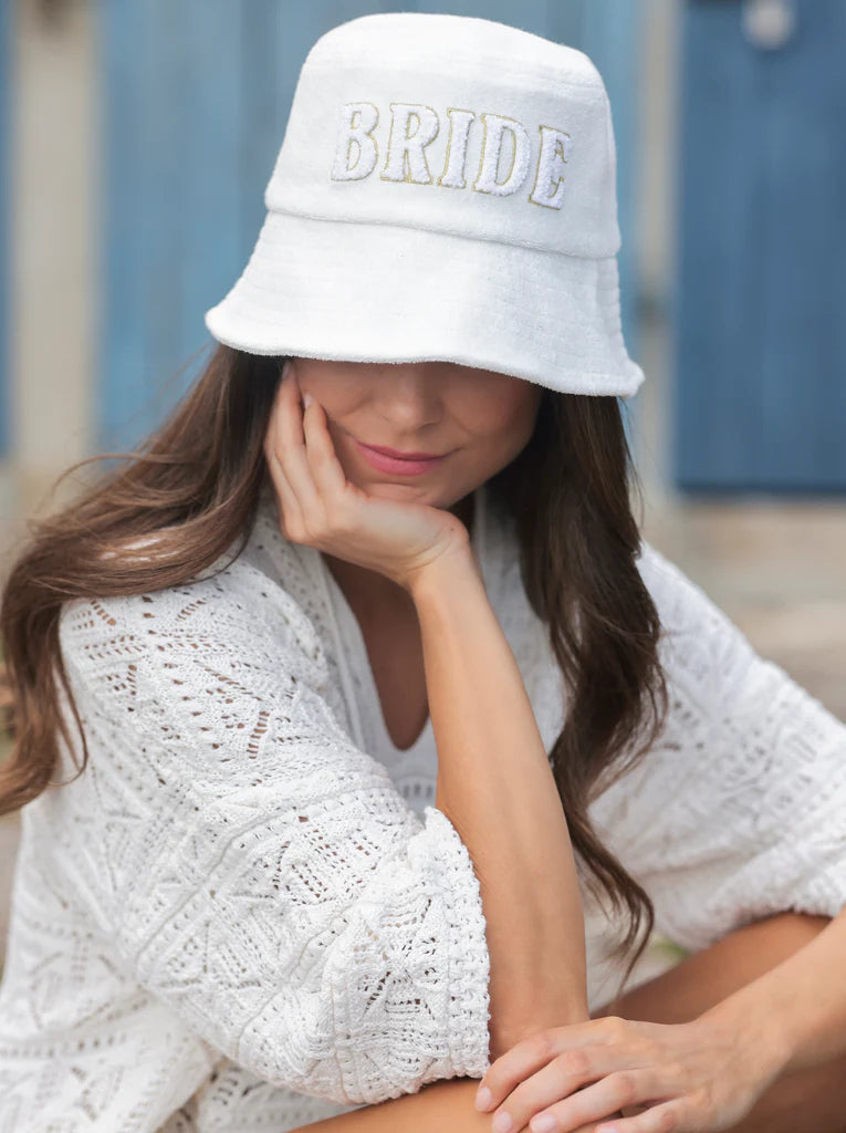 Bride Bucket Terry Hat
