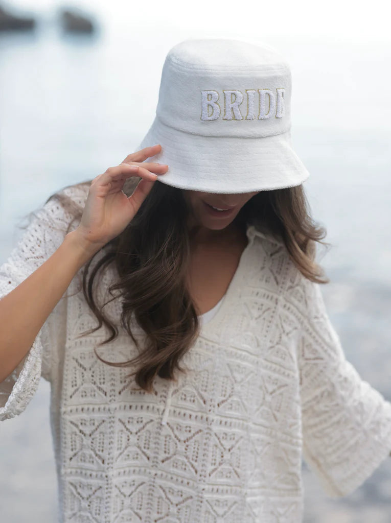 Bride Bucket Terry Hat