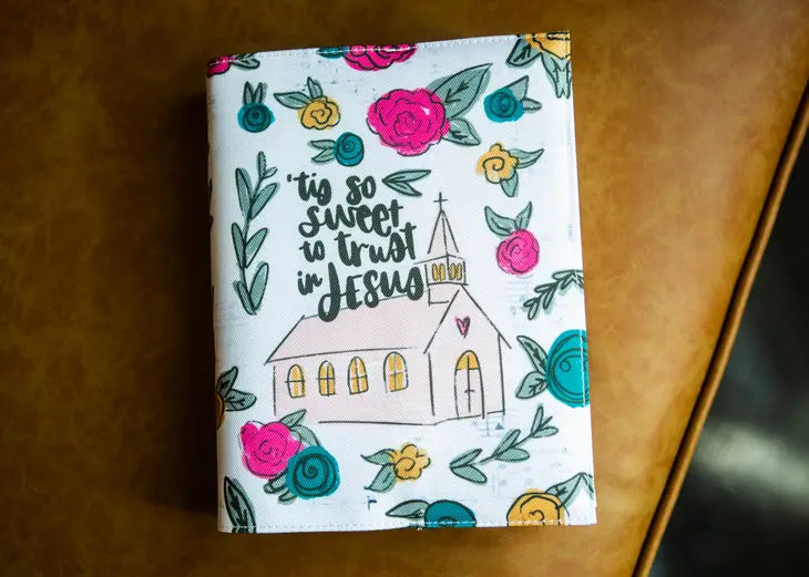 Church Floral Bible Cover