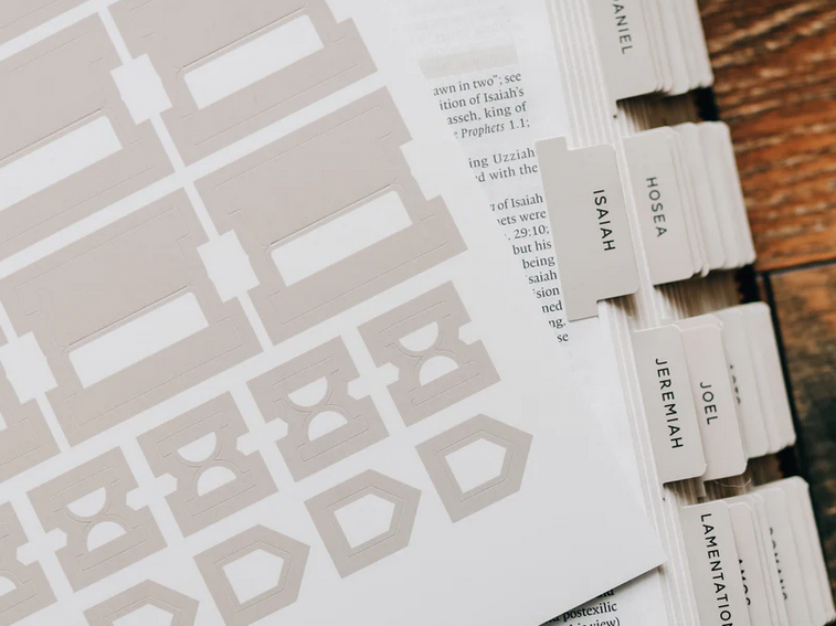 Modern Neutral Bible Tabs