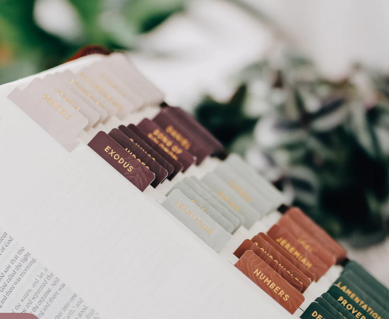 Gem Jewel Tone Bible Tabs