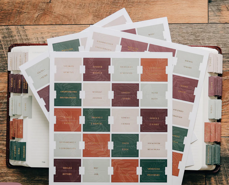 Gem Jewel Tone Bible Tabs
